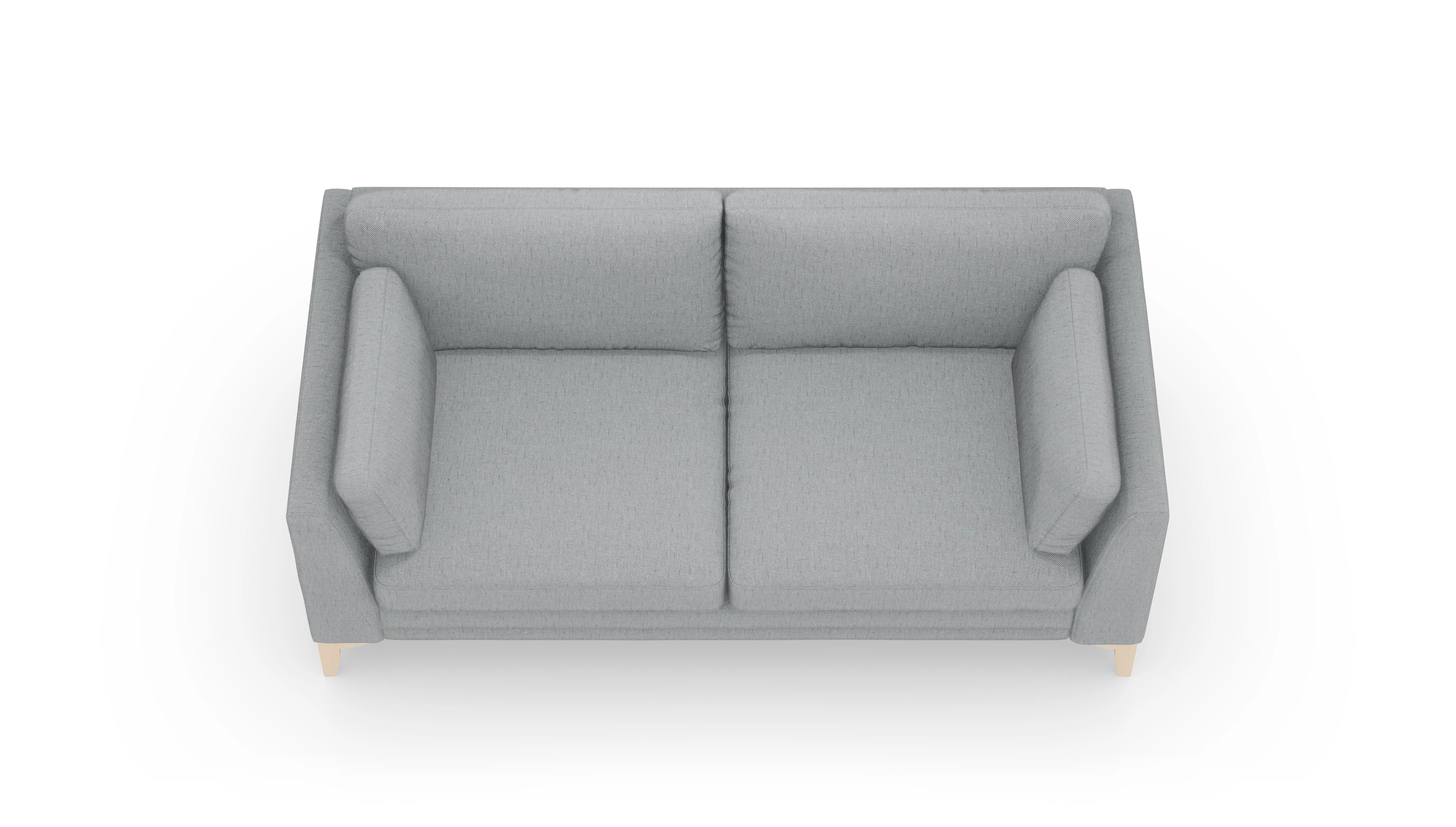 Village Stoffsofa Ansicht des Produktes Village 2,5-Sitzer in Stoff grau