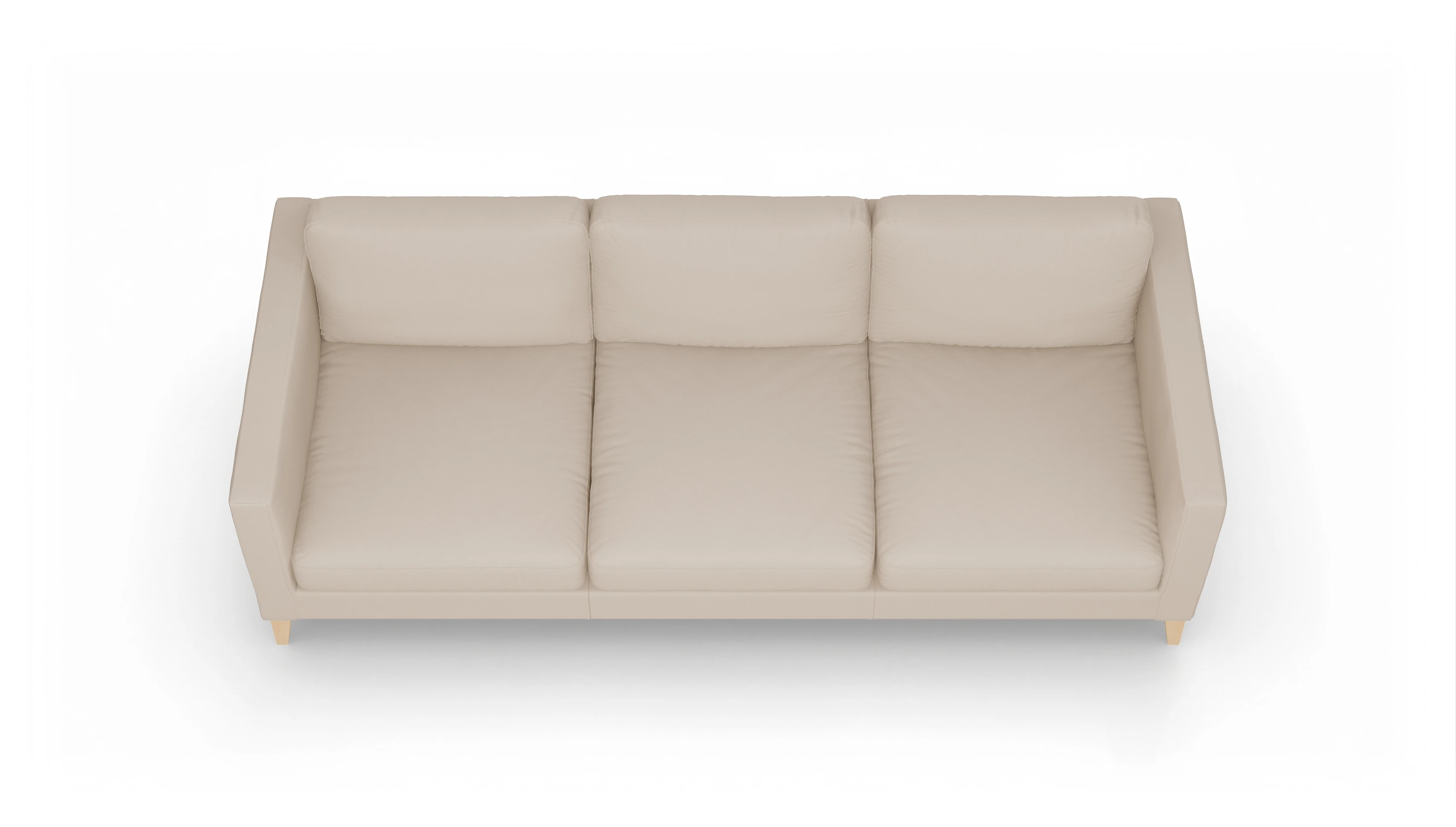 Ansicht des Produktes Montes 4,5-Sitzer in Leder beige