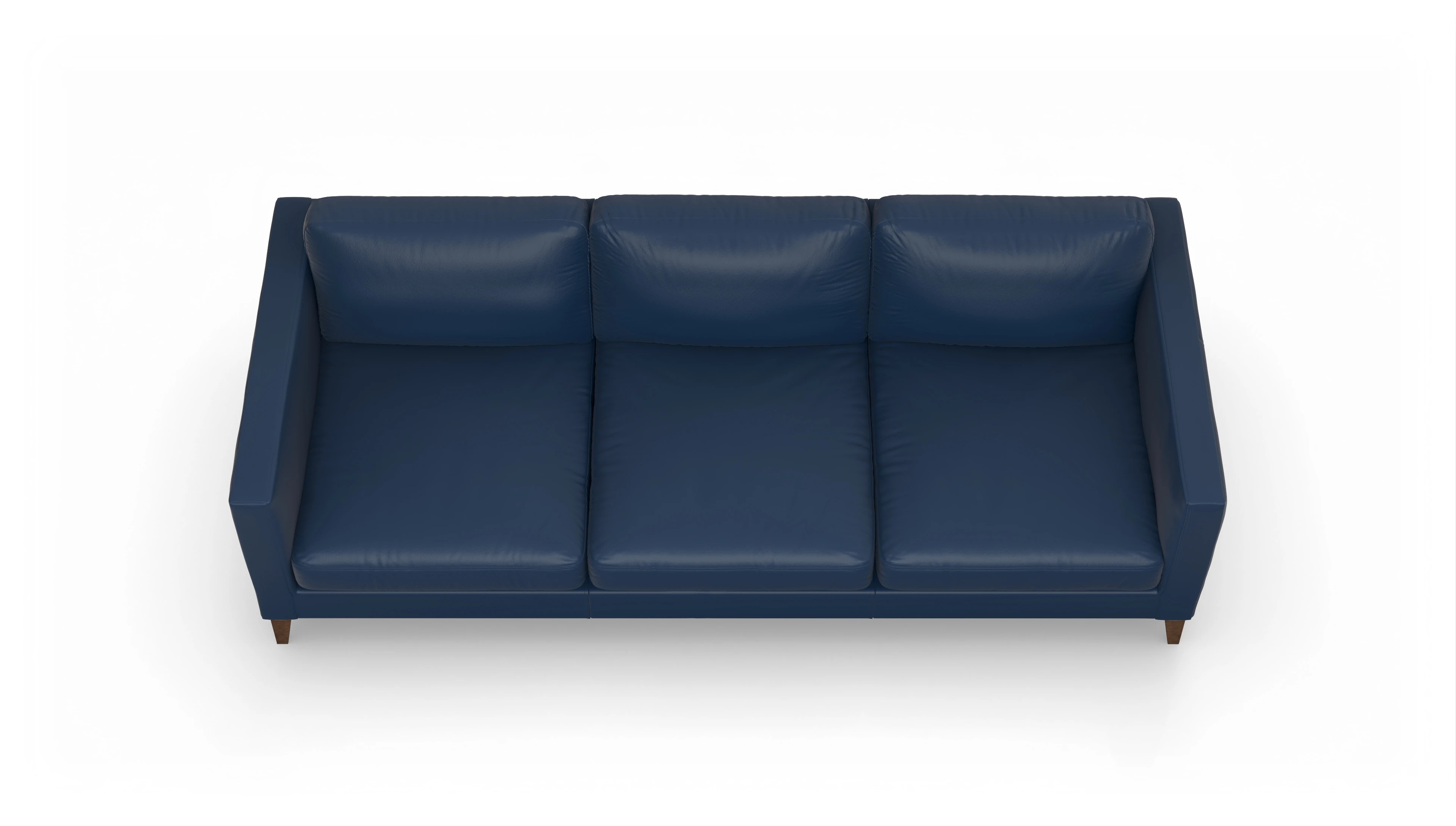 Ansicht des Produktes Montes 4,5-Sitzer in Leder blau