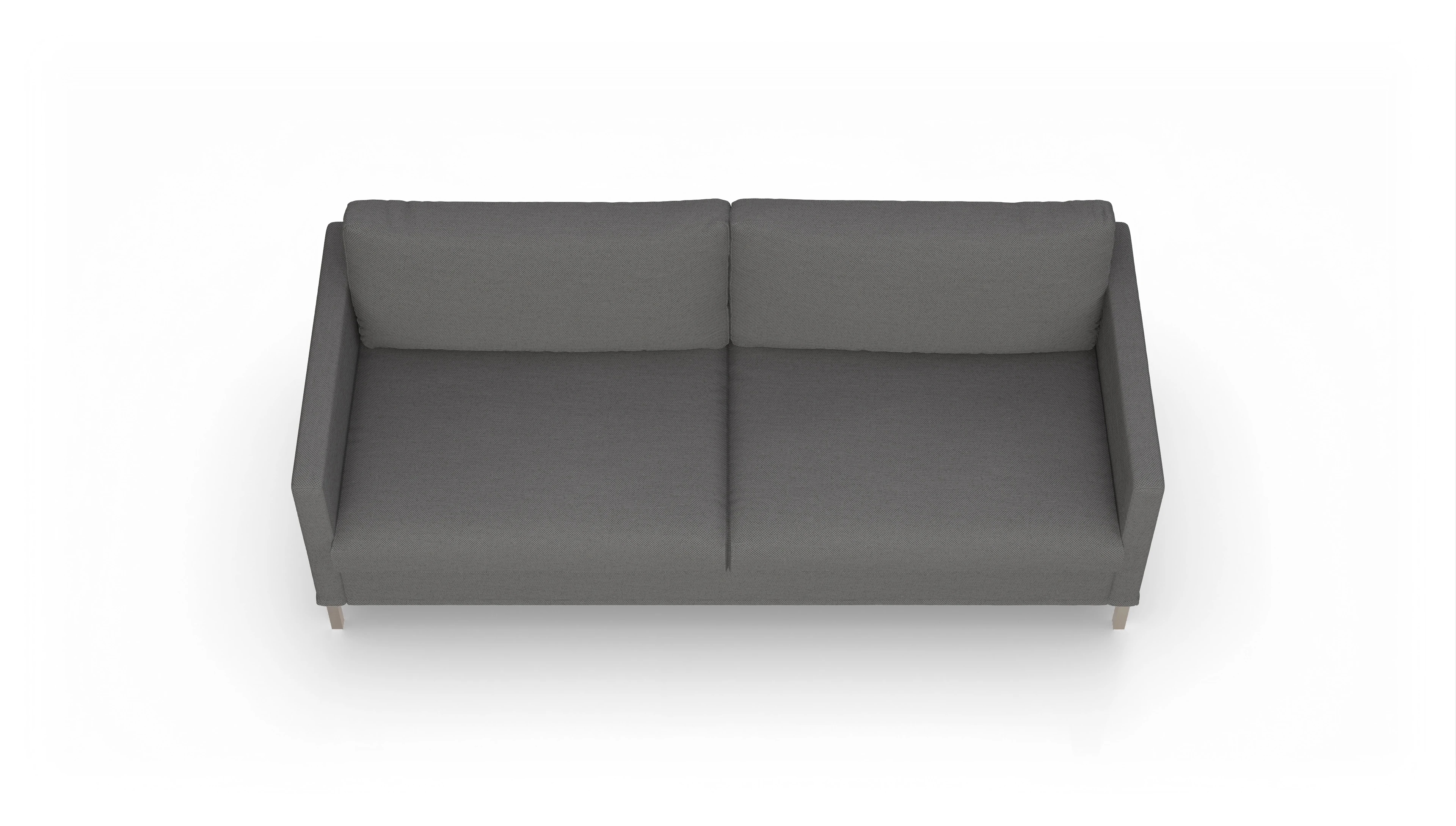 Ansicht des Produktes Jacobsen 3-Sitzer in Stoff grau