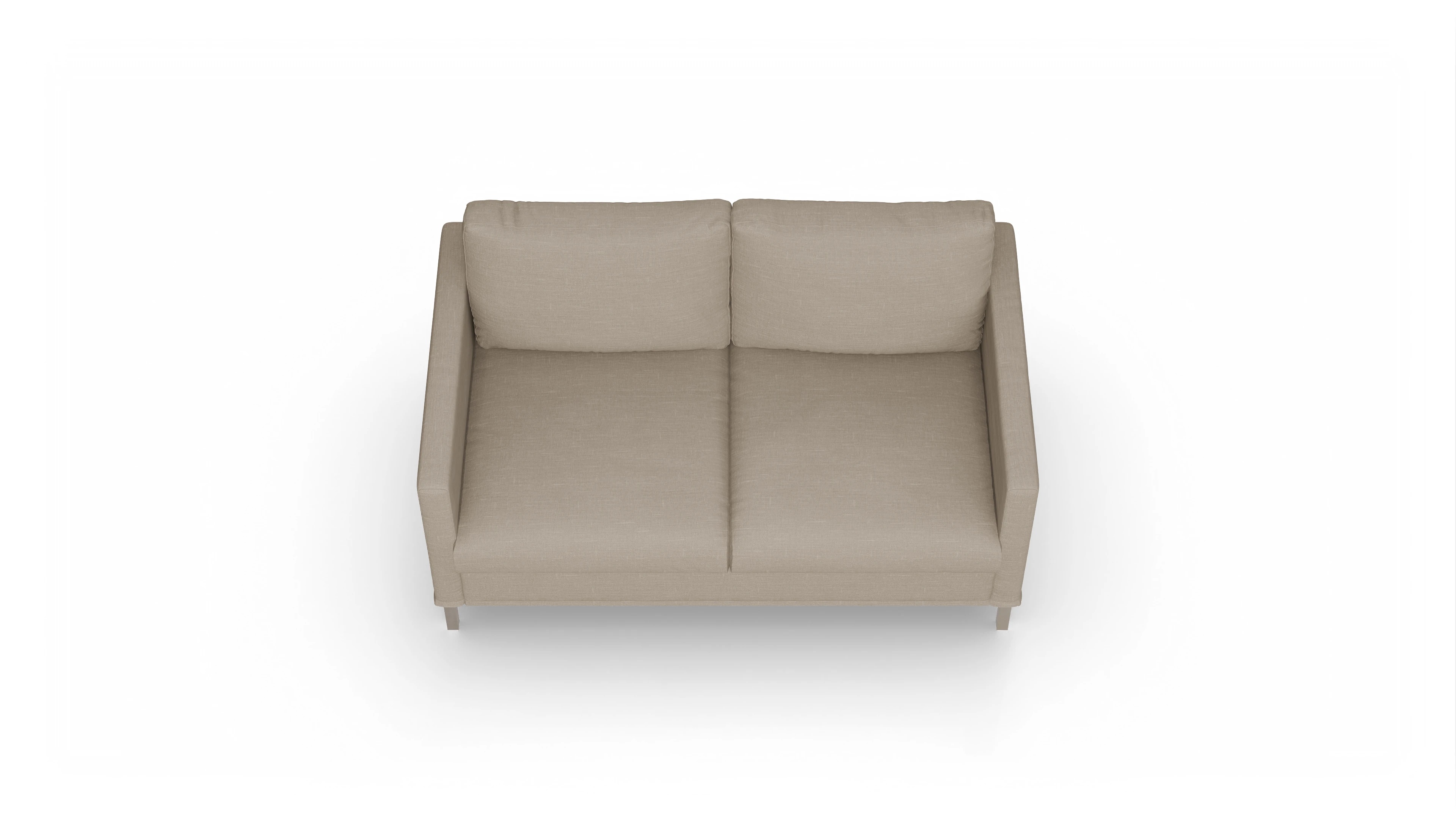 Ansicht des Produktes Jacobsen 2-Sitzer in Stoff beige