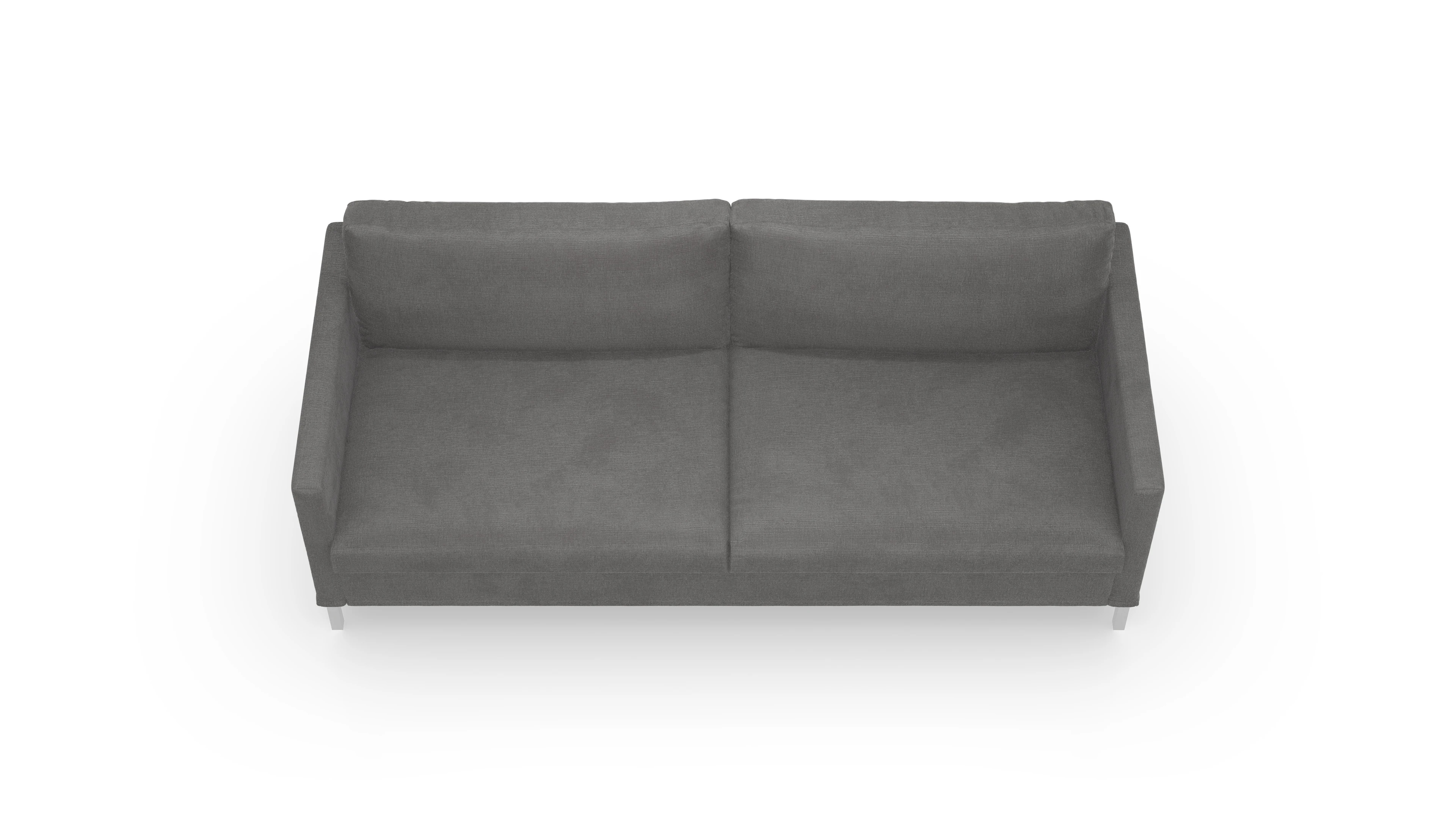 Ansicht des Produktes Jacobsen 3-Sitzer in Stoff grau