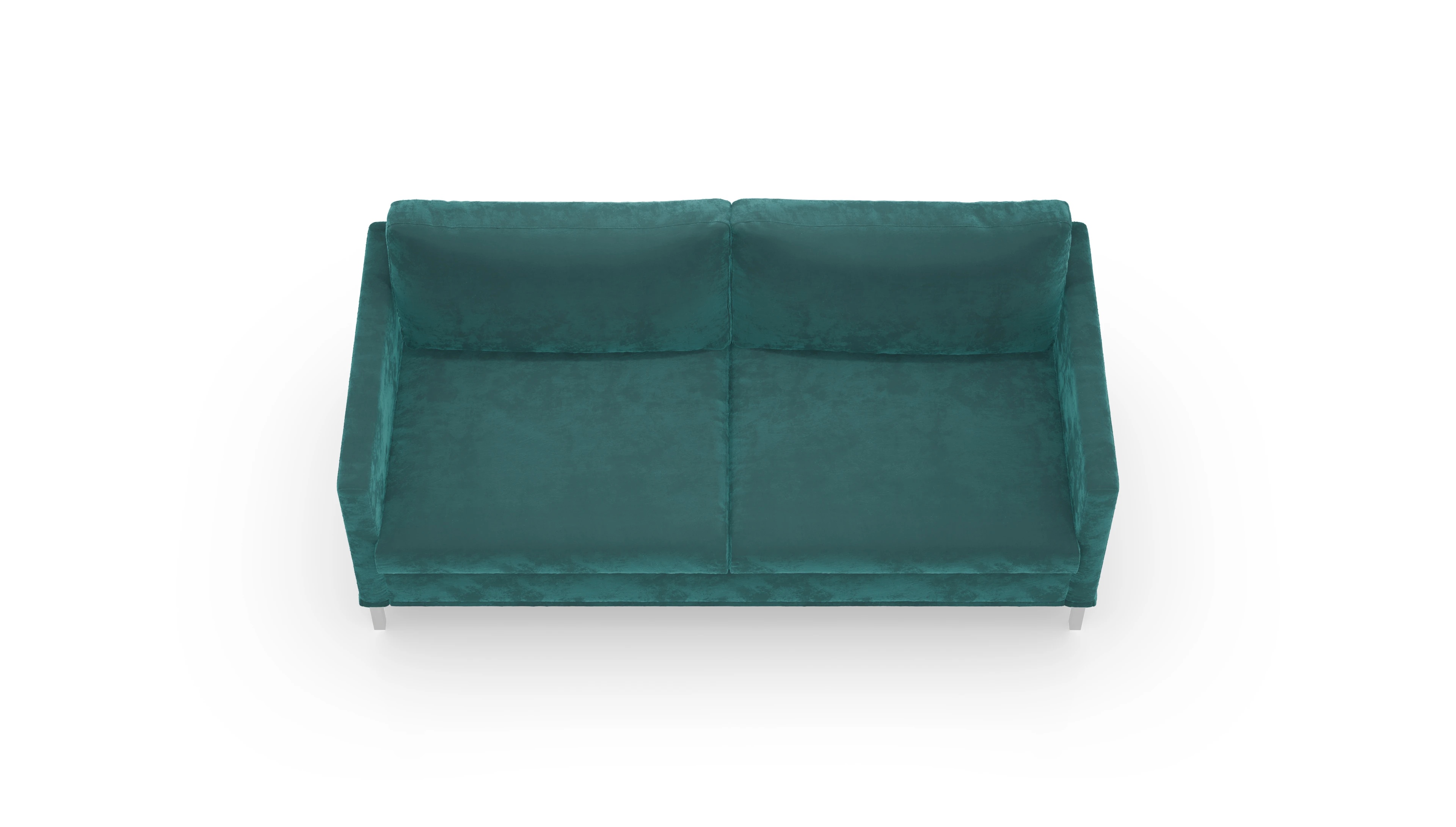 Jacobsen Hussen-Sofa Ansicht des Produktes Jacobsen 2,5-Sitzer in Samt grün