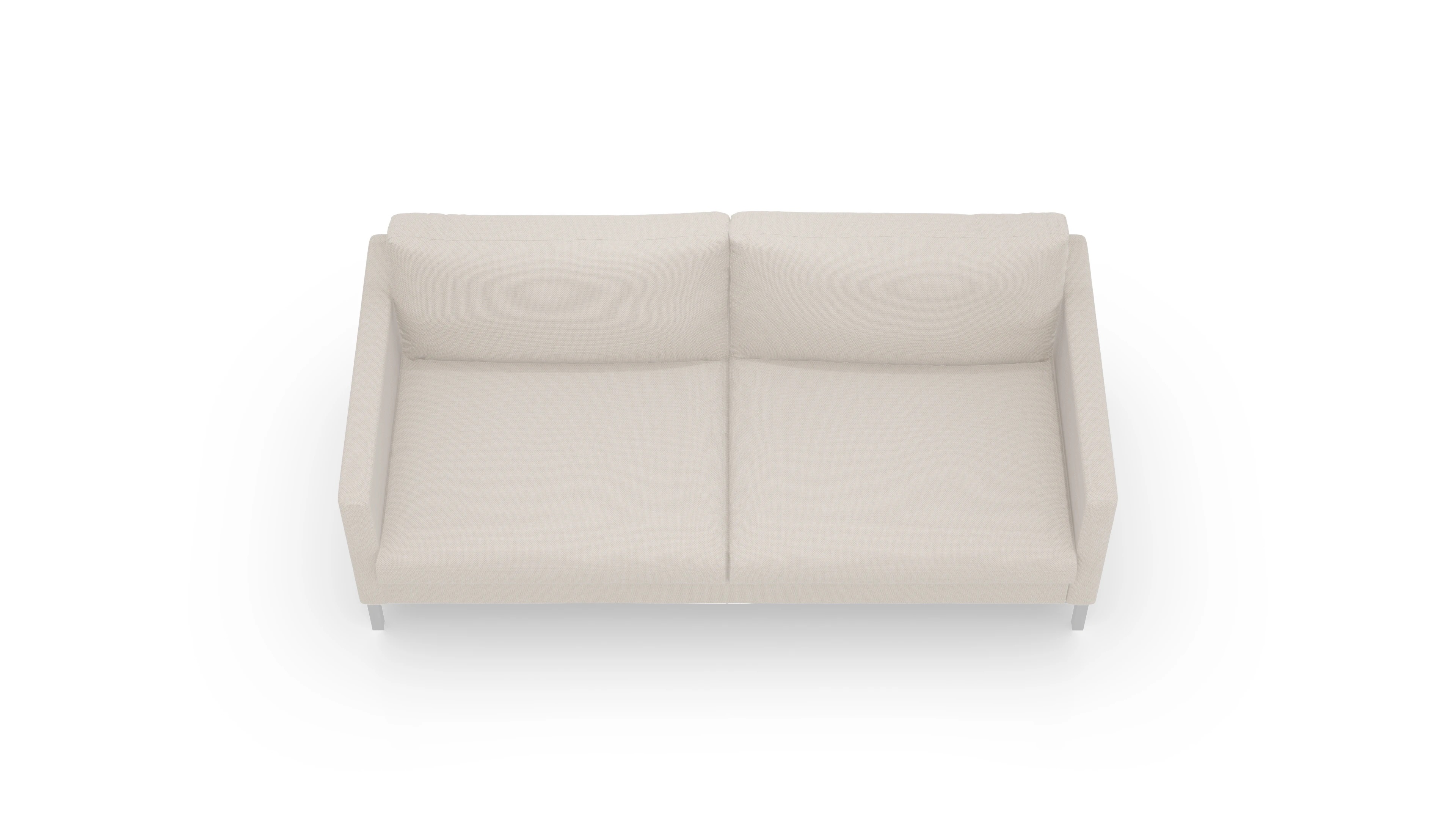 Jacobsen Stoffsofa Ansicht des Produktes Jacobsen 2,5-Sitzer in Stoff weiß