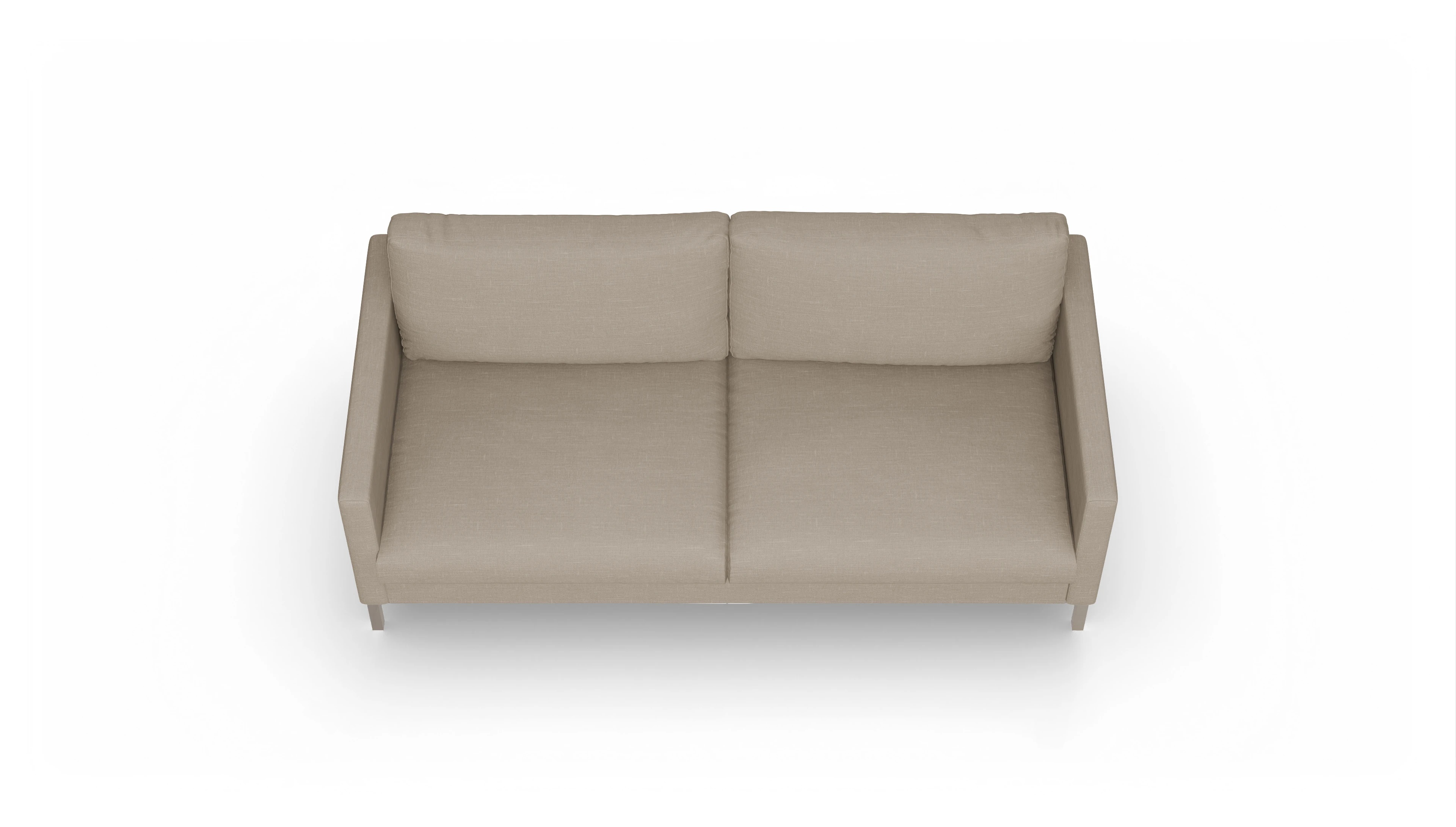 Ansicht des Produktes Jacobsen 2,5-Sitzer in Stoff beige