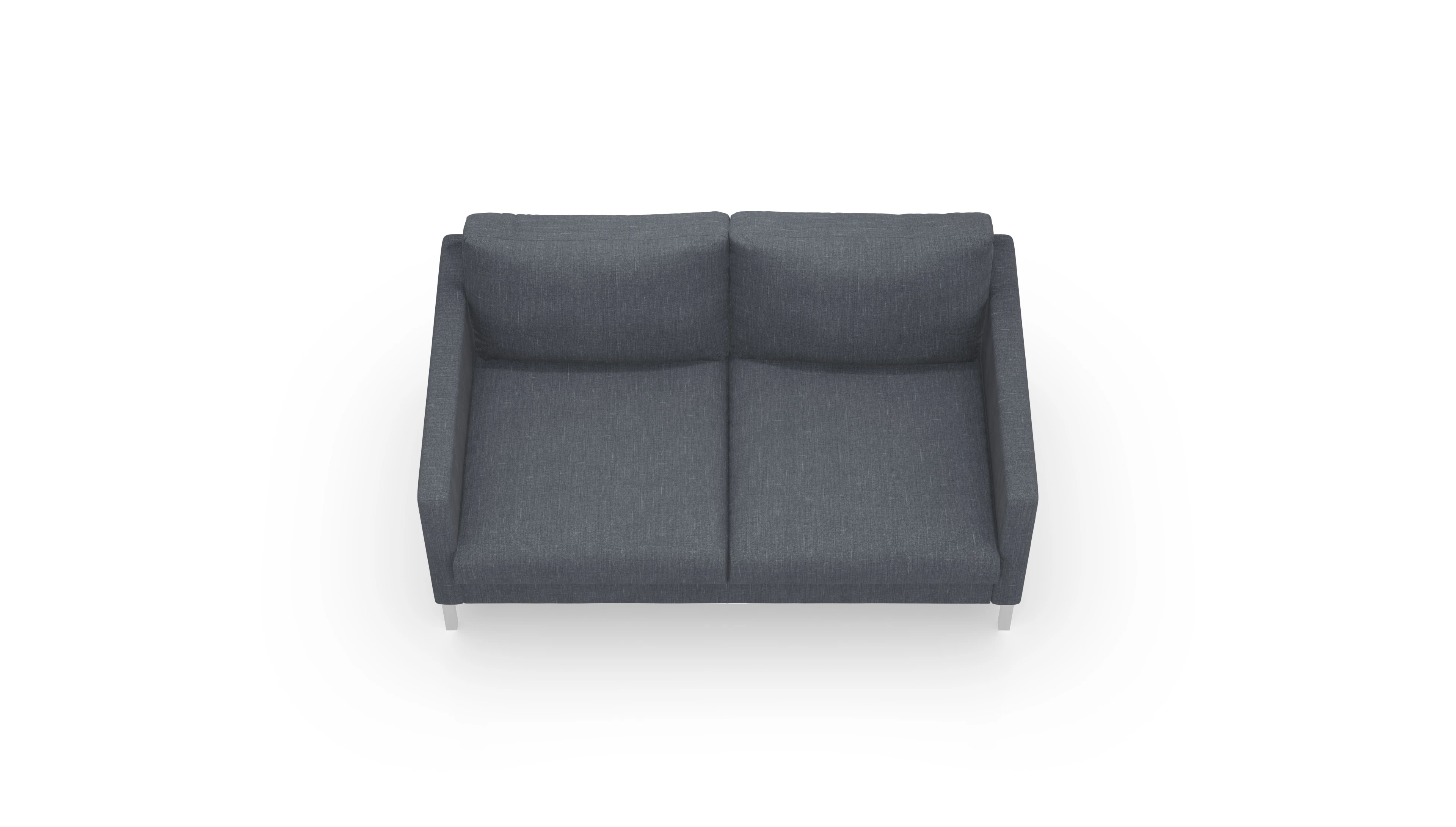 Jacobsen Stoffsofa Ansicht des Produktes Jacobsen 2-Sitzer in Stoff blau