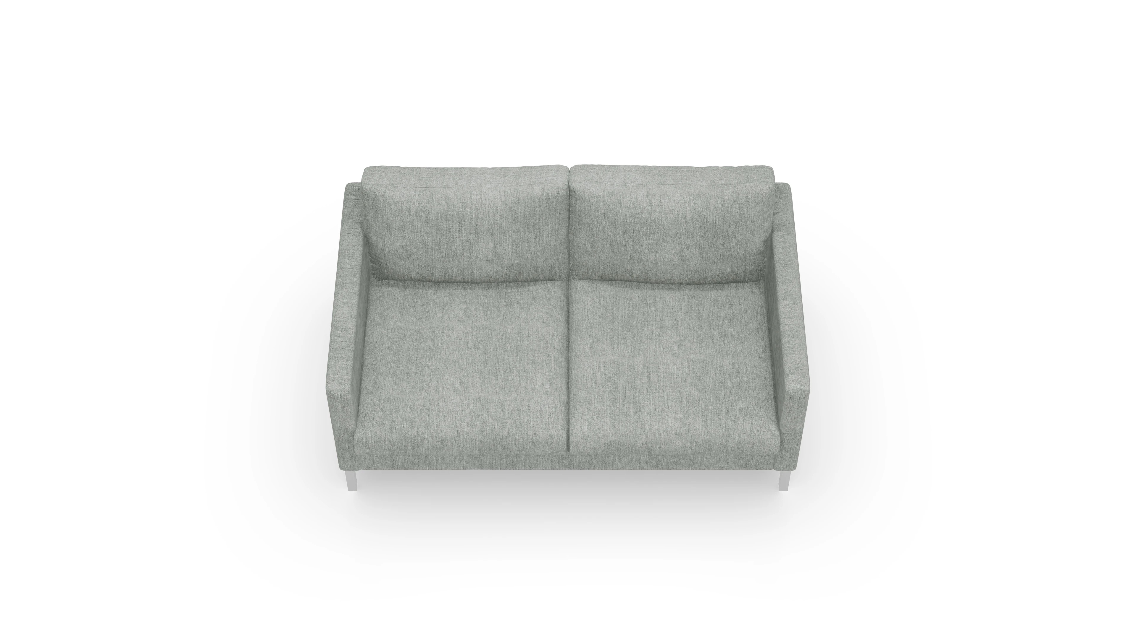 Jacobsen Stoffsofa Ansicht des Produktes Jacobsen 2-Sitzer in Stoff grau
