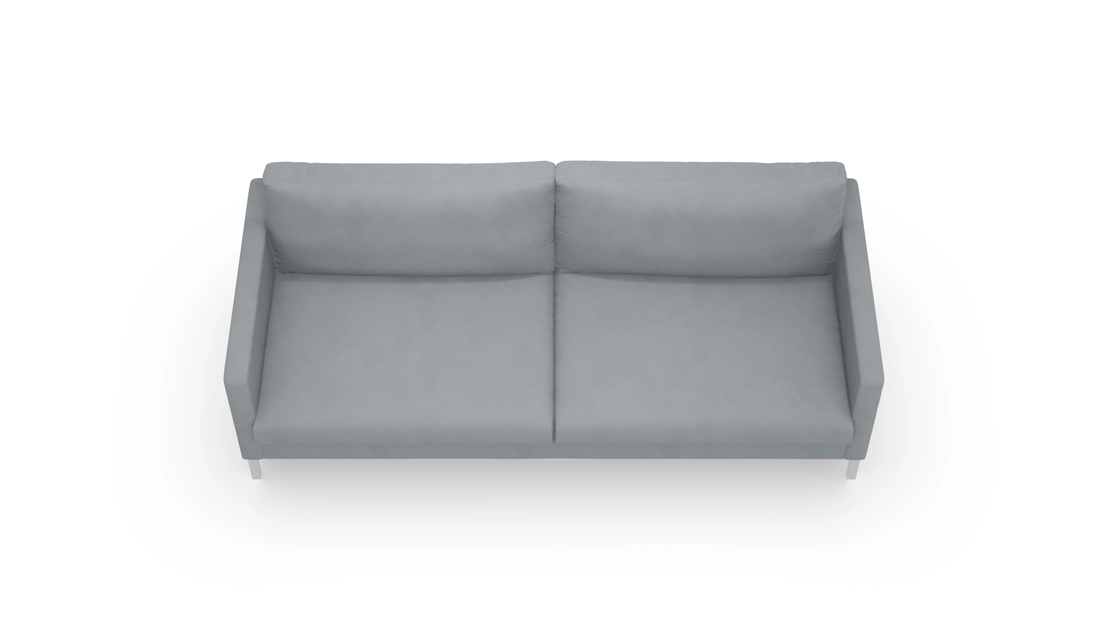 Jacobsen Stoffsofa Ansicht des Produktes Jacobsen 3-Sitzer in Stoff grau