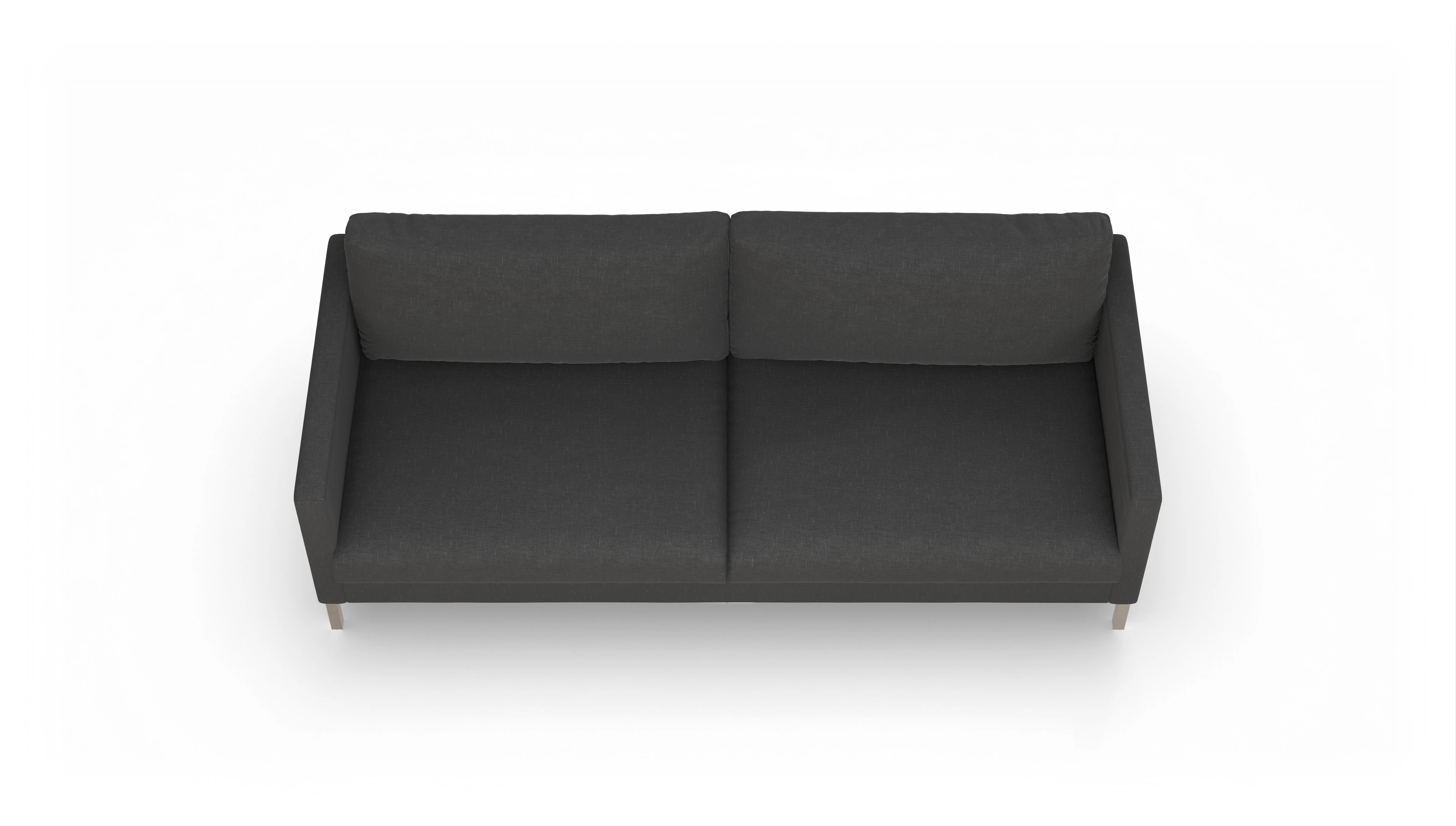 Ansicht des Produktes Jacobsen 3-Sitzer in Stoff grau