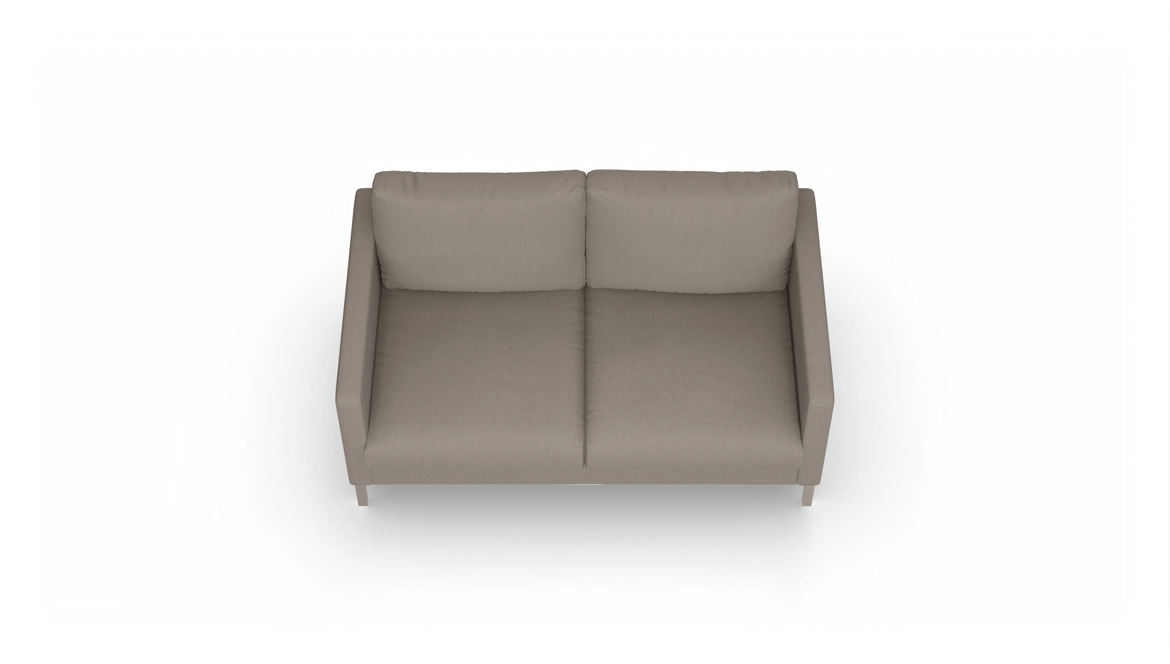 Ansicht des Produktes Jacobsen 2-Sitzer in Stoff beige