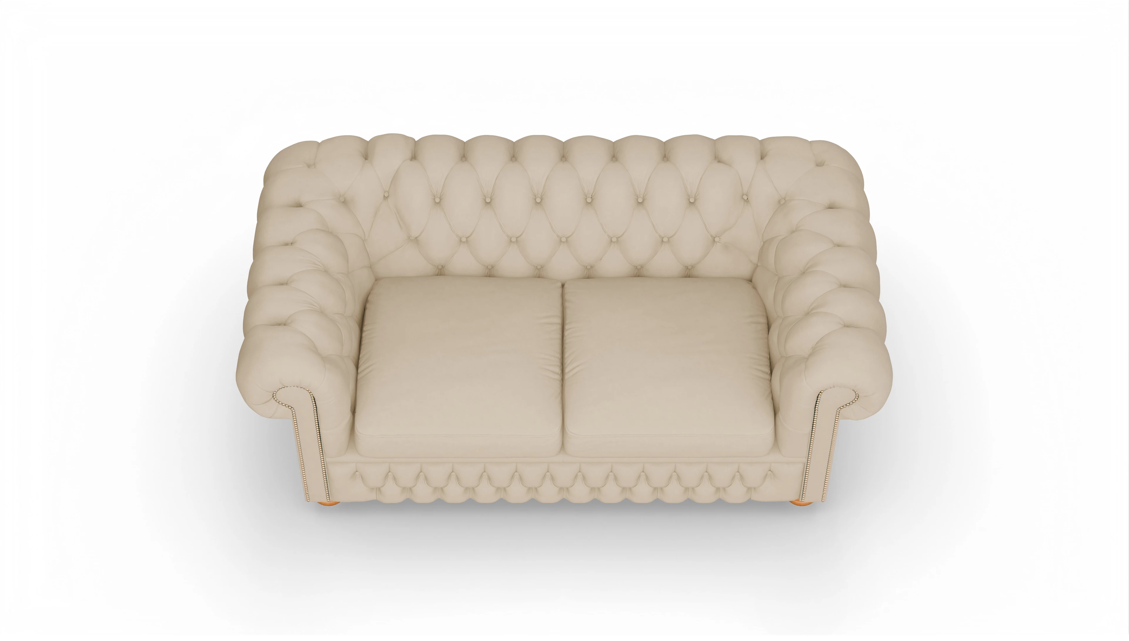 Ansicht des Produktes Oxford 2,5-Sitzer in Leder beige
