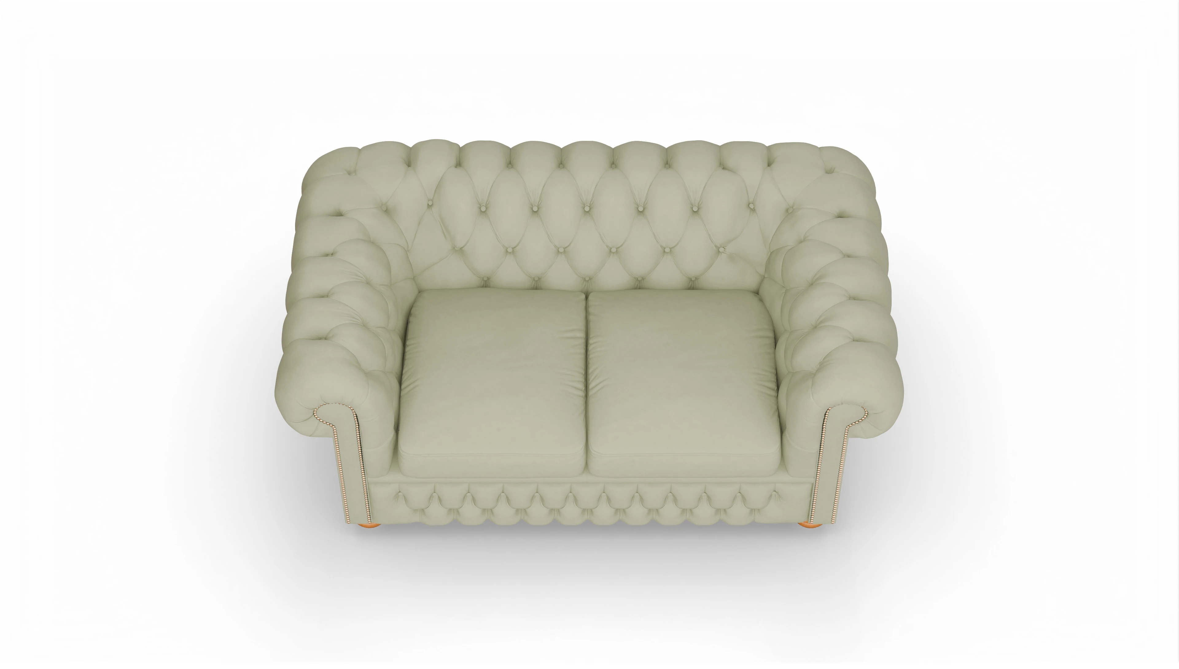 Ansicht des Produktes Oxford 2-Sitzer in Leder grün