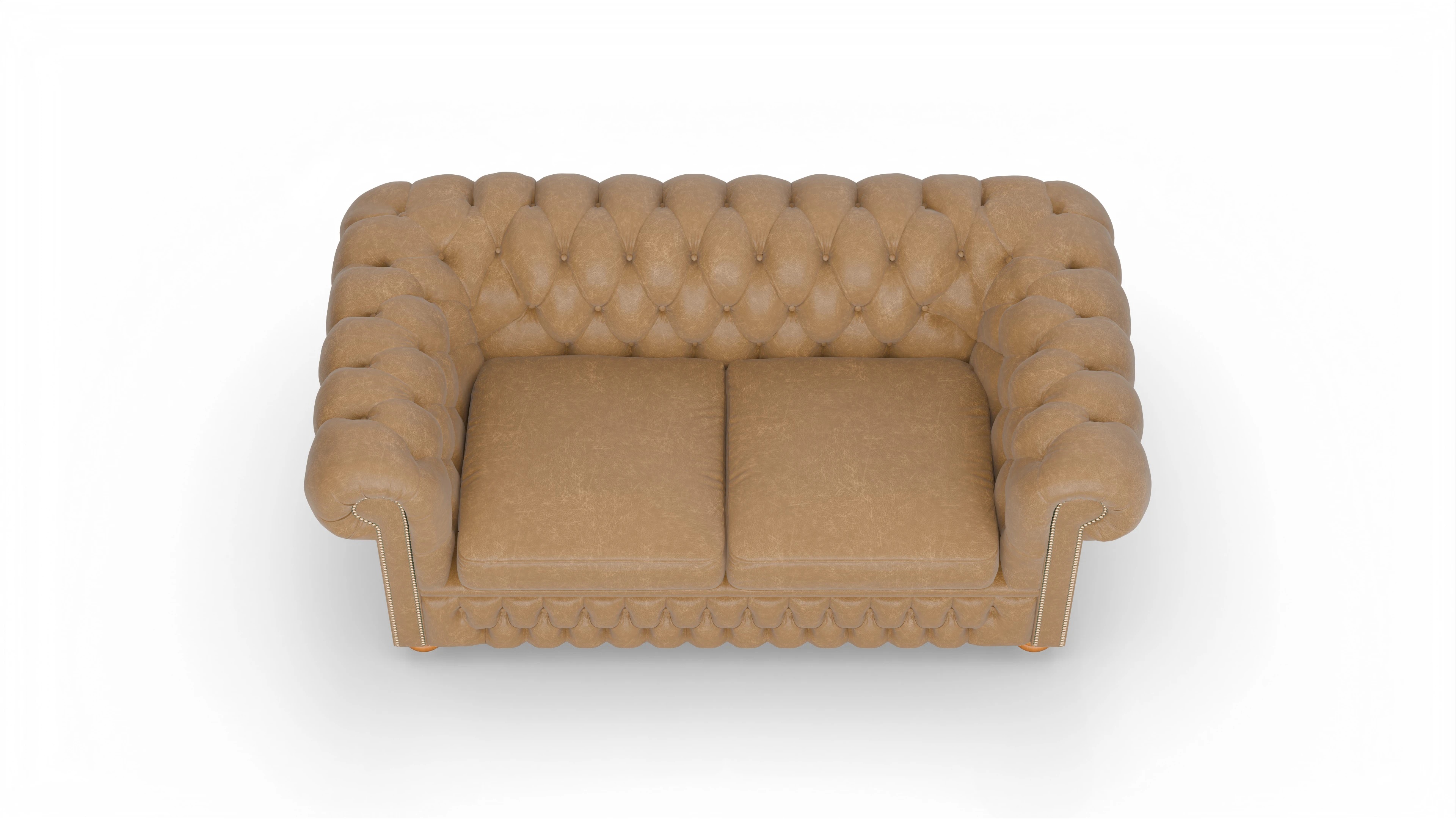 Ansicht des Produktes Oxford 2,5-Sitzer in Leder beige