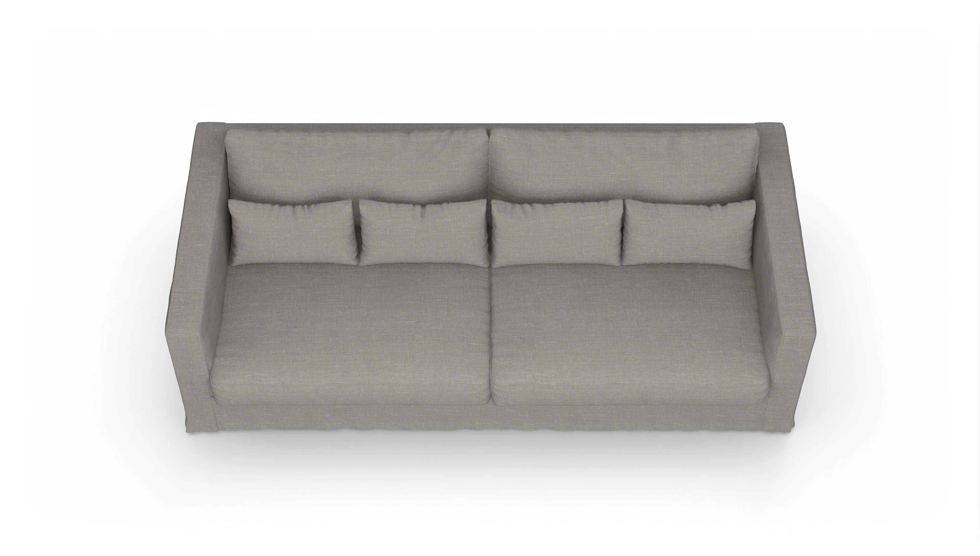 Ansicht des Produktes Brogger 3-Sitzer in Stoff grau