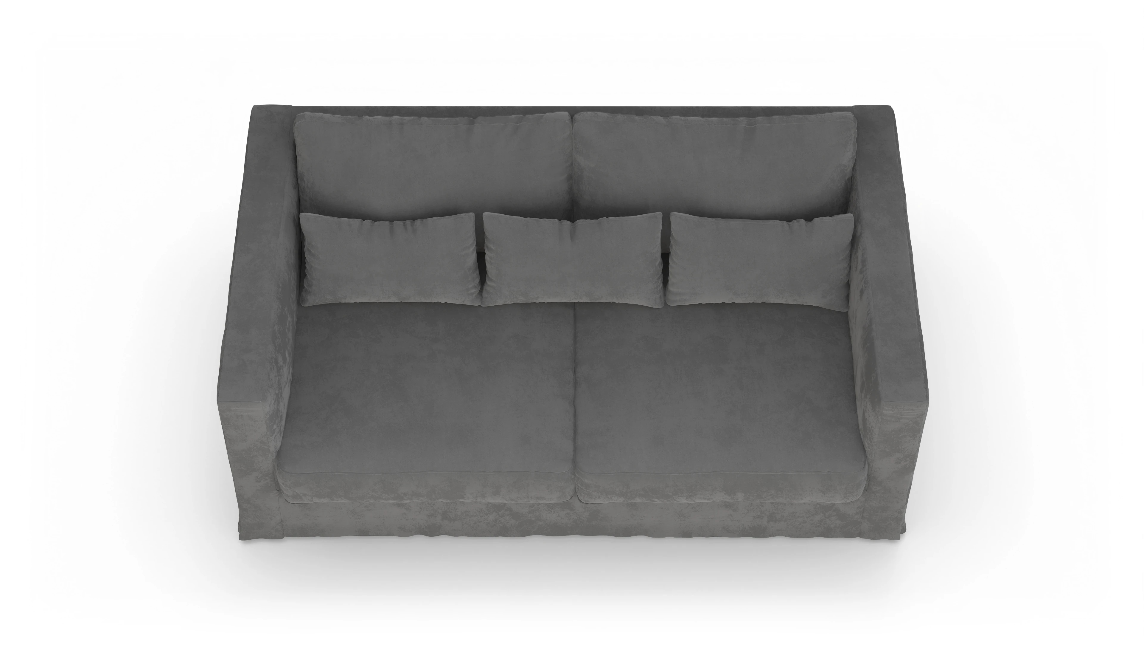 Ansicht des Produktes Brogger 2-Sitzer in Samt grau