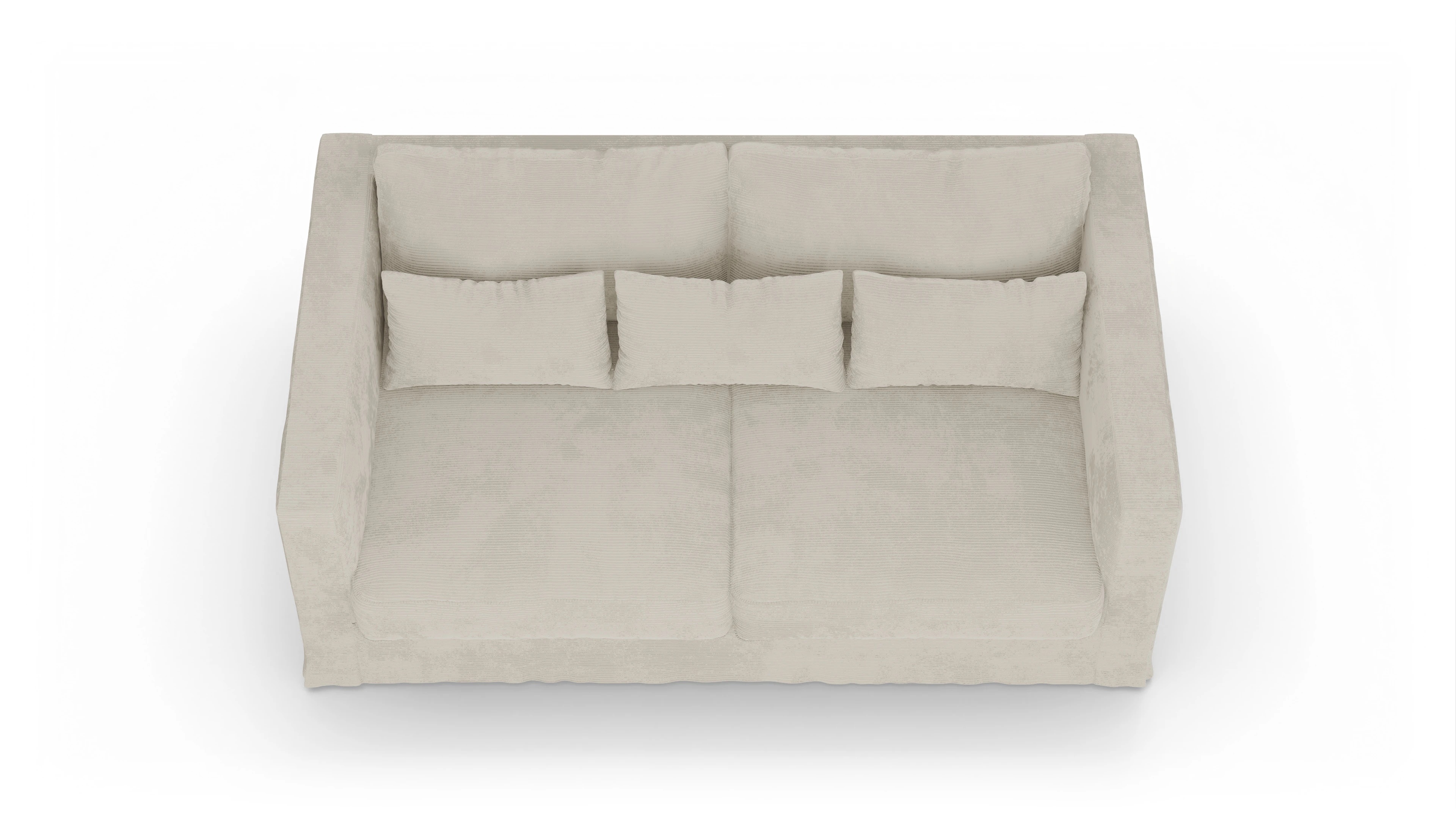 Ansicht des Produktes Brogger 2-Sitzer in Cord weiß