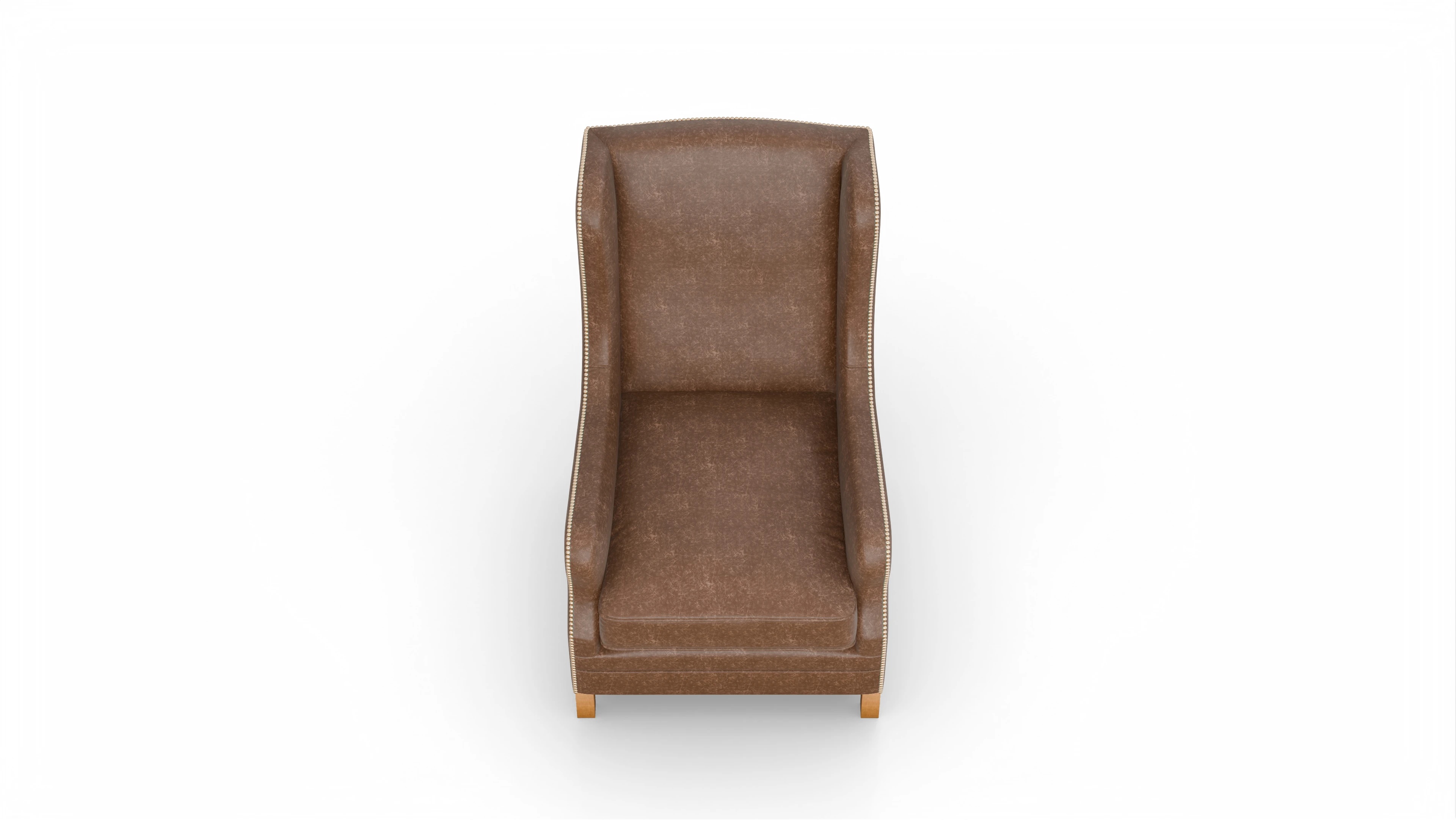 Ansicht des Produktes Gatsby Sessel in Leder braun
