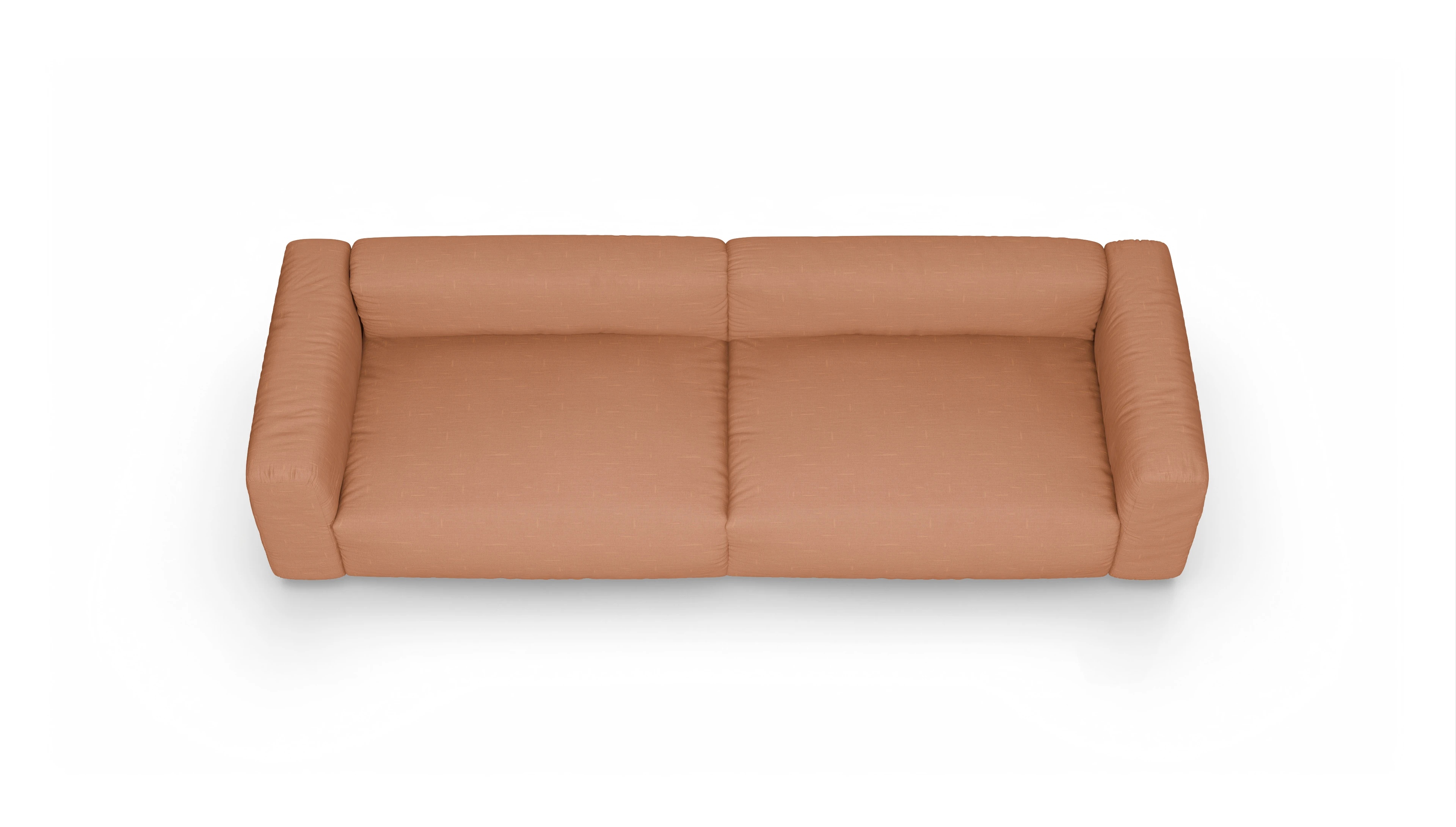 Ansicht des Produktes Molin 4-Sitzer in Stoff orange