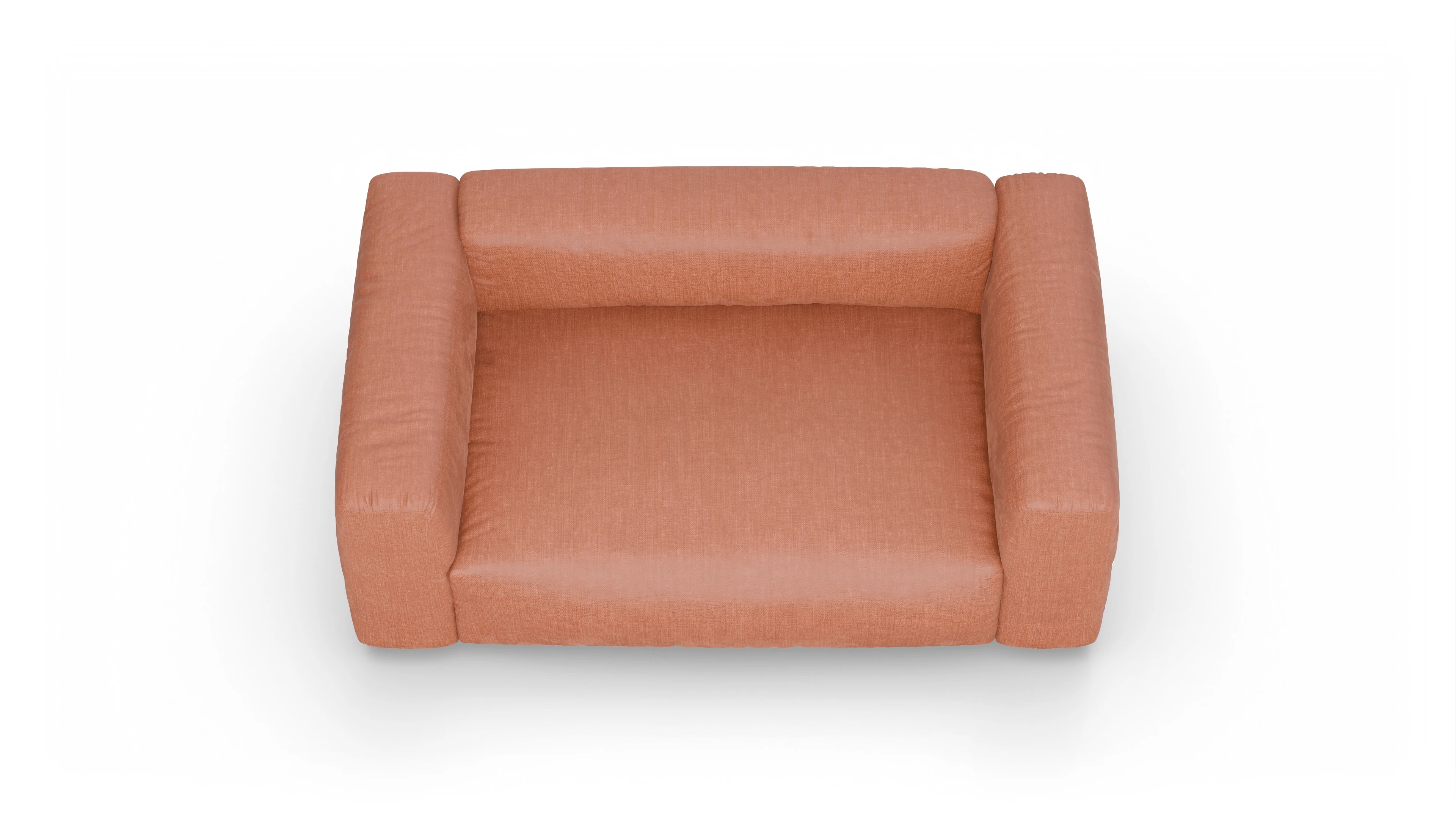 Ansicht des Produktes Molin 2-Sitzer in Stoff orange