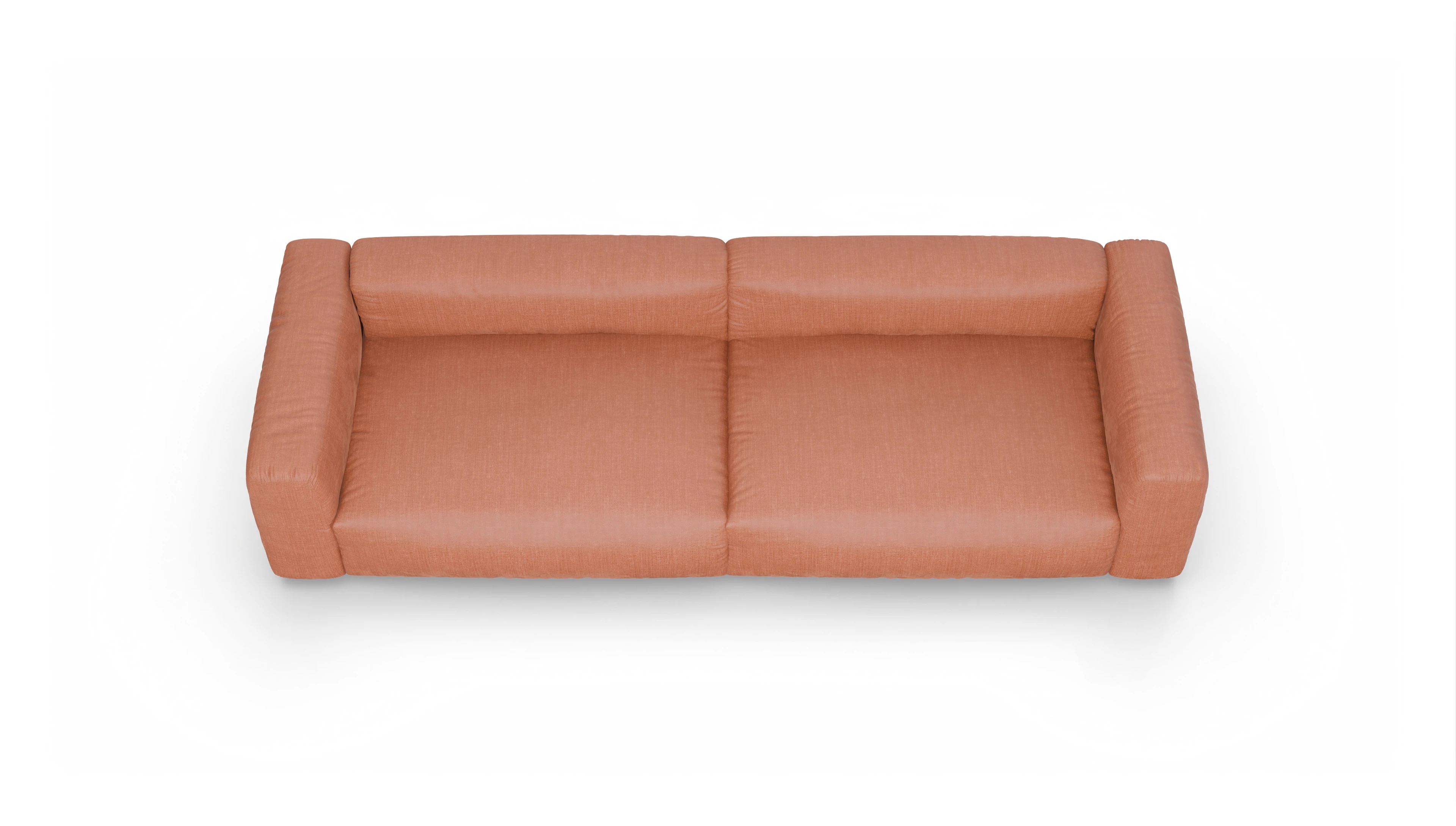 Ansicht des Produktes Molin 4-Sitzer in Stoff orange