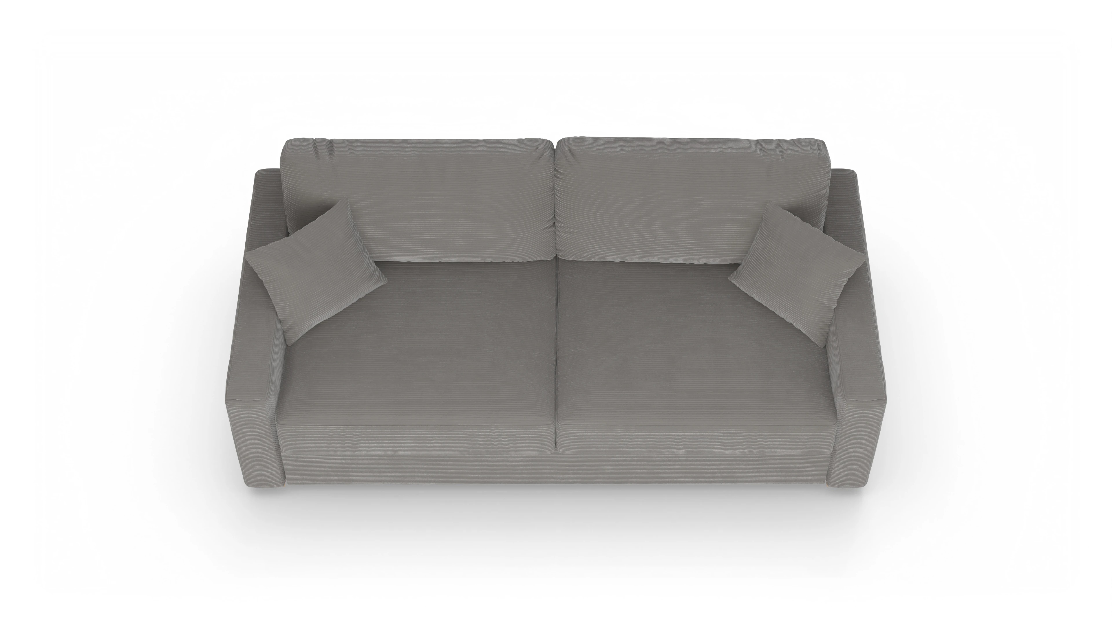 Ansicht des Produktes Christensen 4-Sitzer in Cord grau