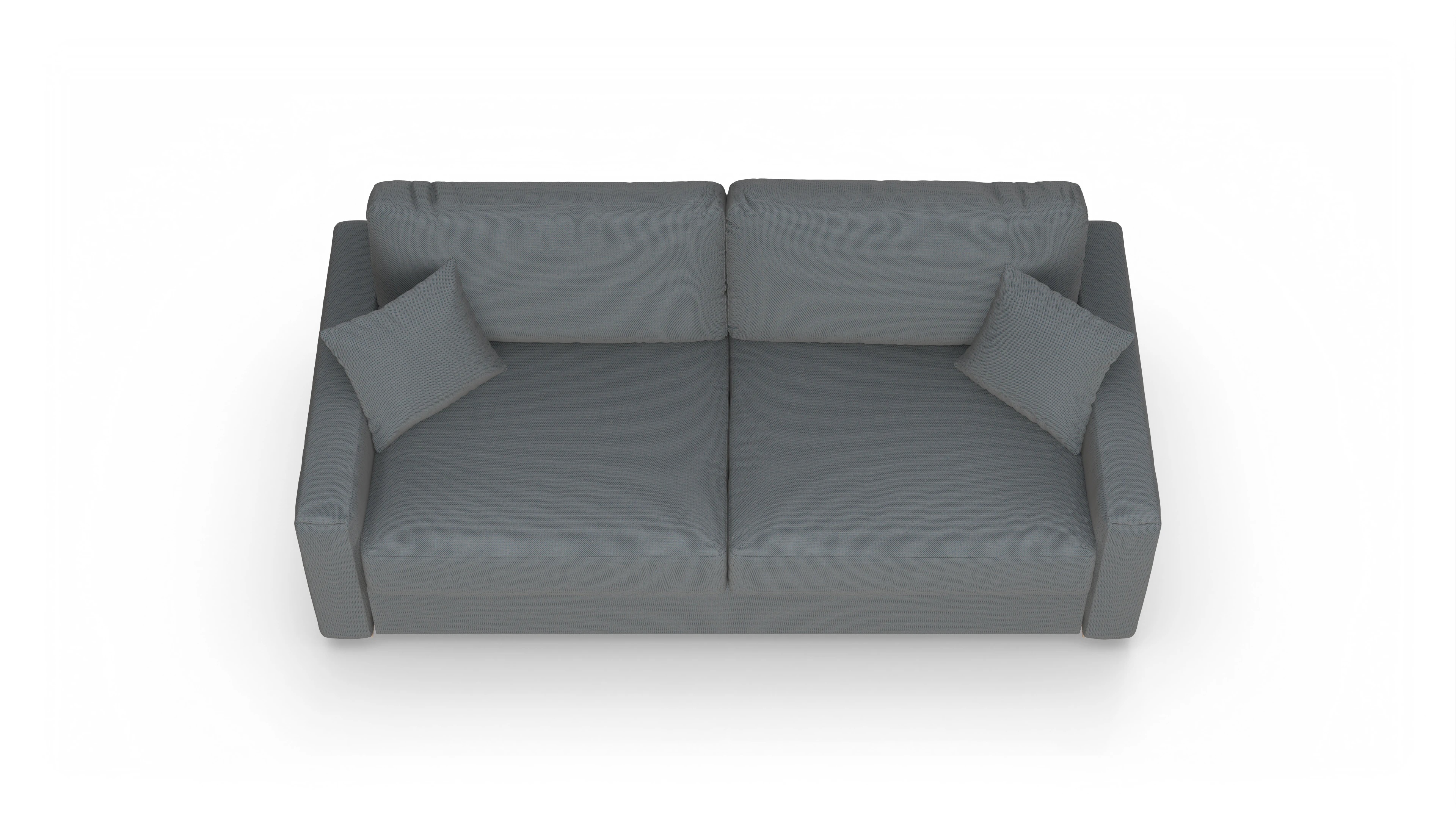 Ansicht des Produktes Christensen 4-Sitzer in Stoff blau