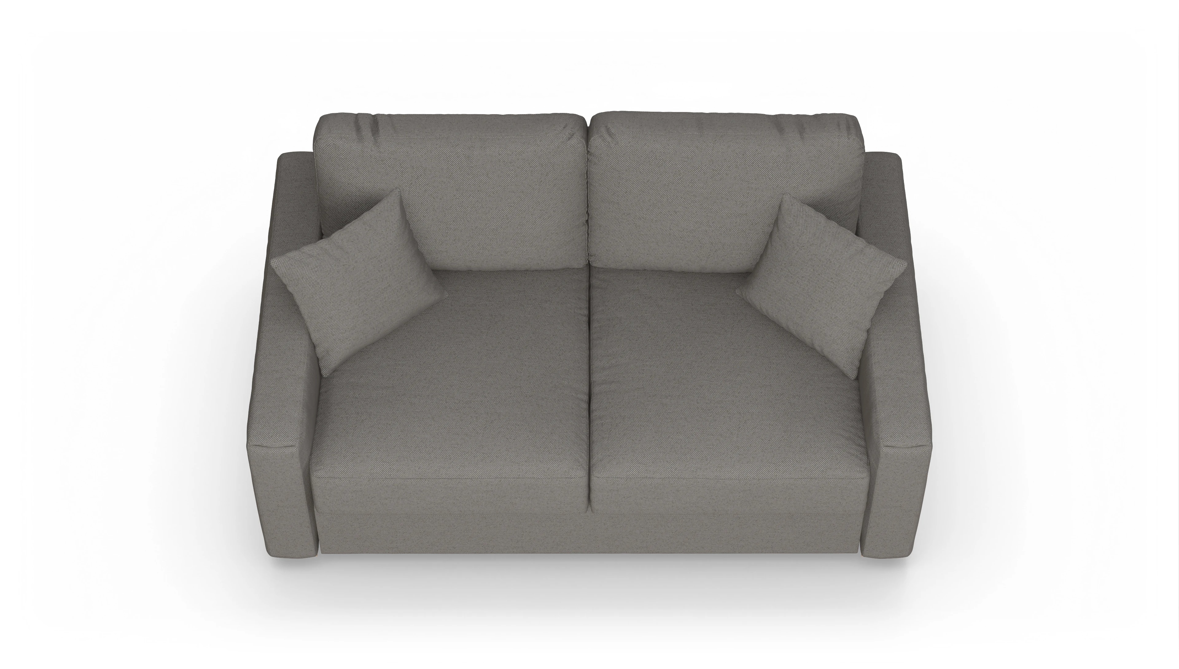 Ansicht des Produktes Christensen 2-Sitzer in Stoff braun