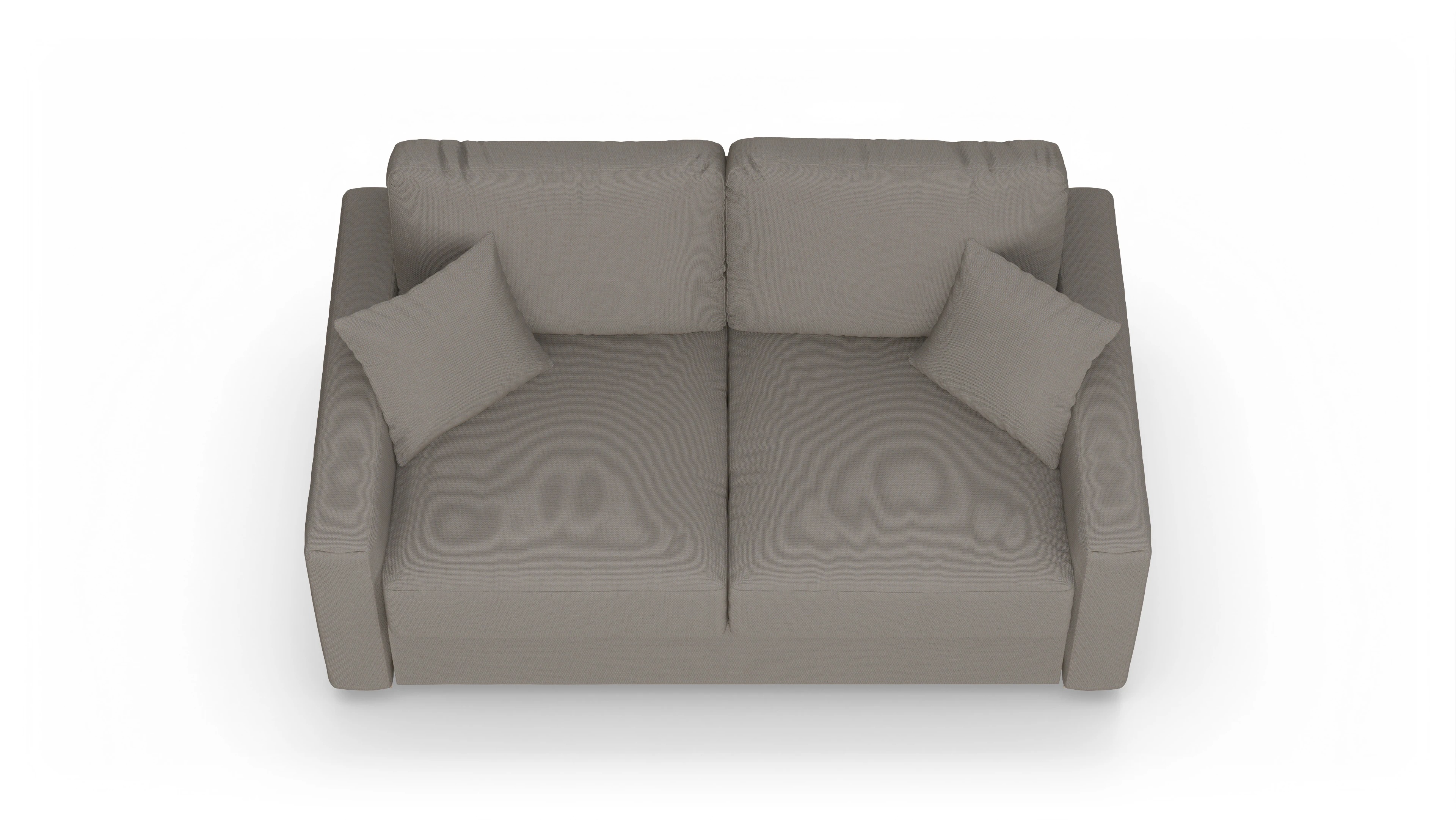 Ansicht des Produktes Christensen 2-Sitzer in Stoff braun