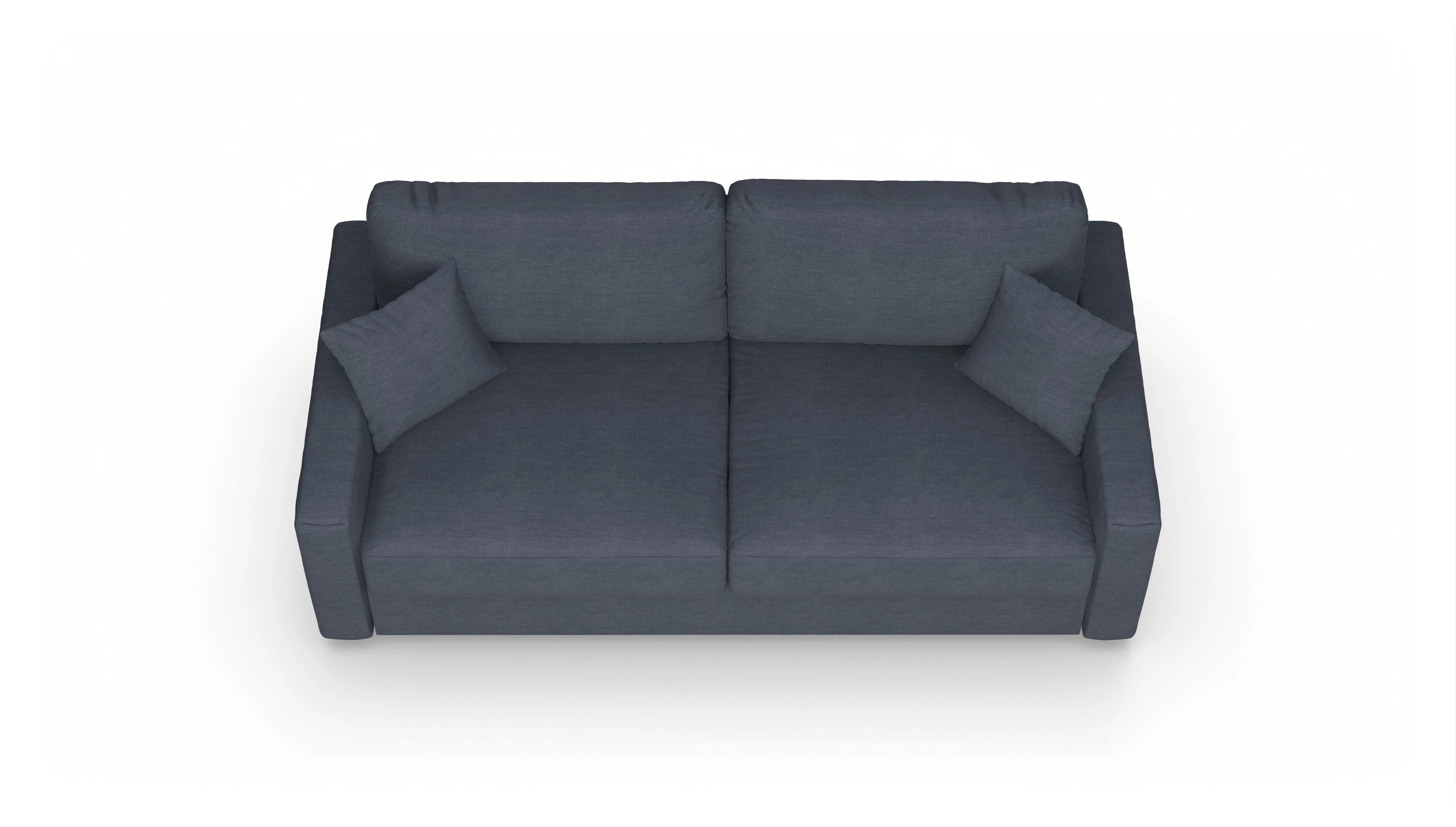 Ansicht des Produktes Christensen 4-Sitzer in Stoff blau