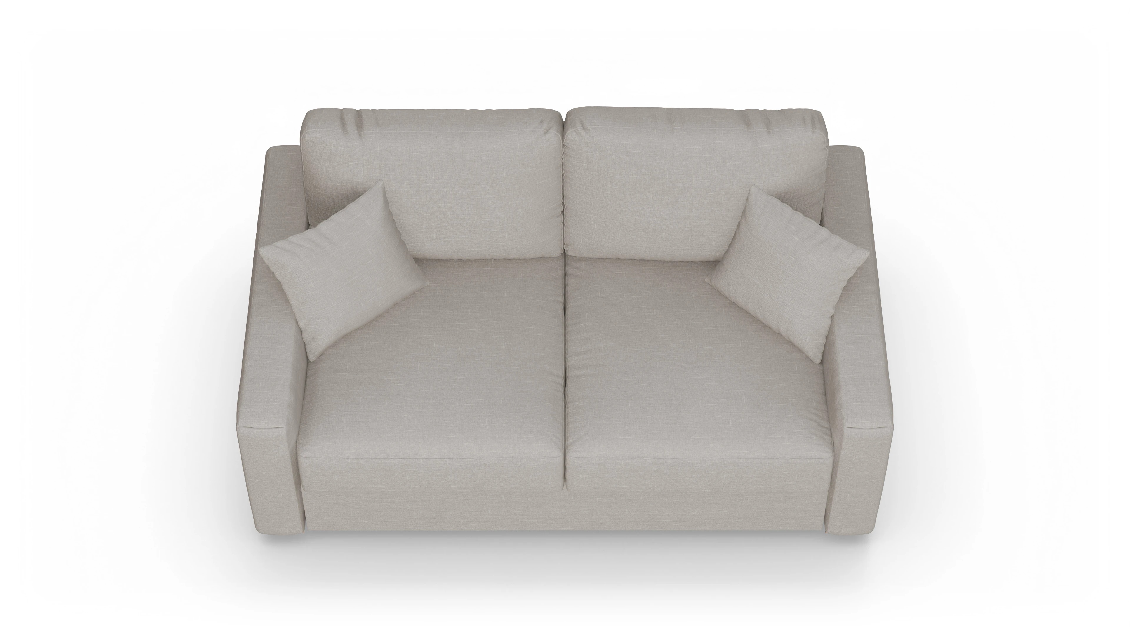 Ansicht des Produktes Christensen 2-Sitzer in Stoff beige