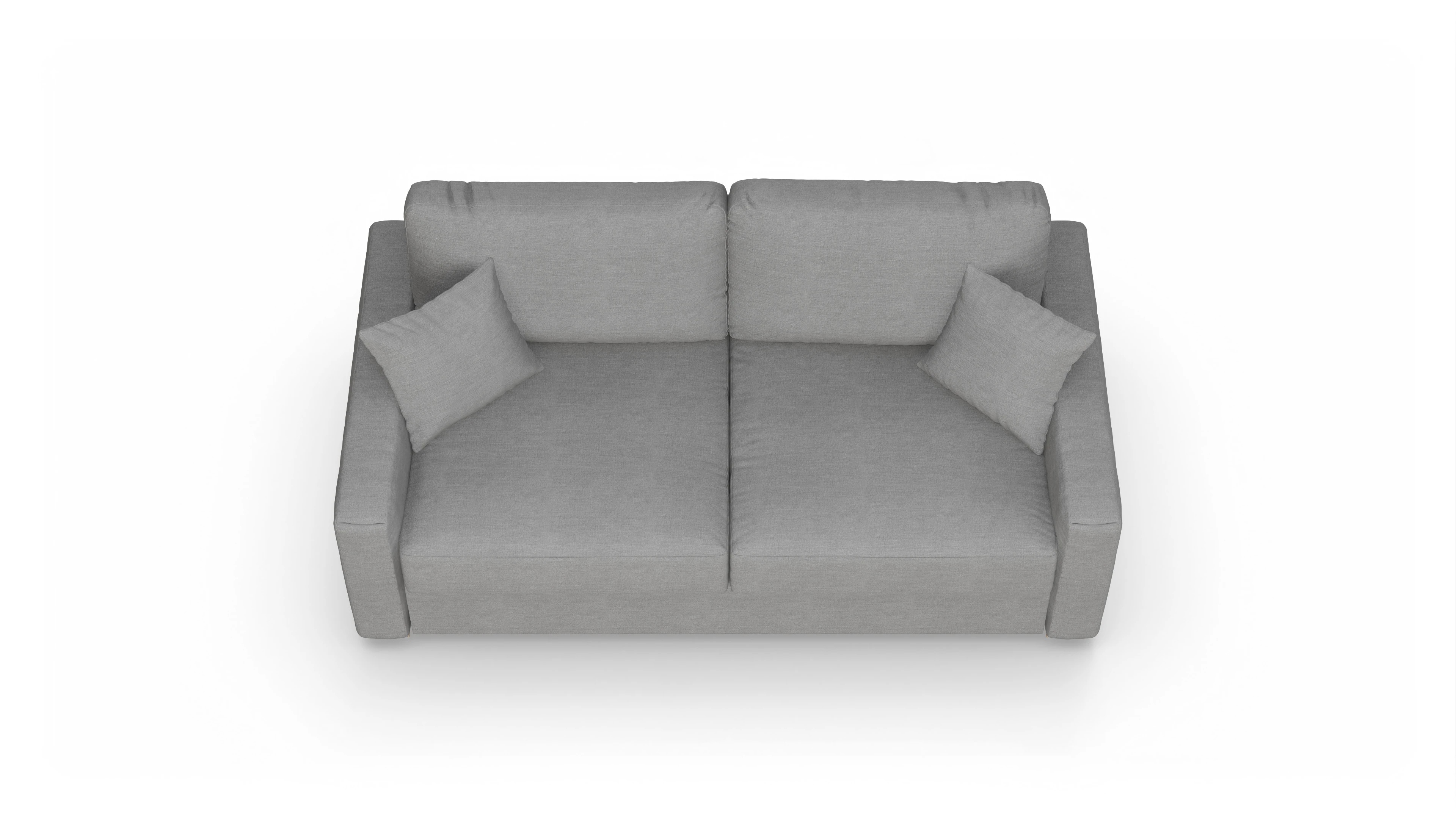 Ansicht des Produktes Christensen 3-Sitzer in Stoff grau