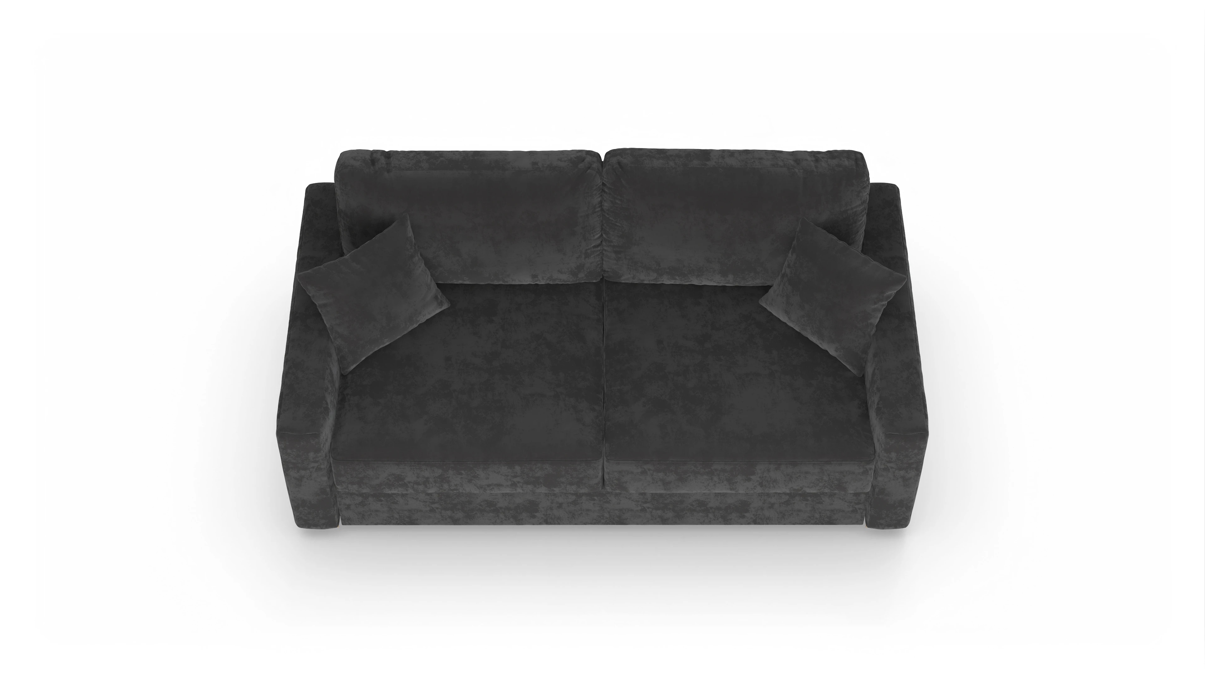 Ansicht des Produktes Christensen 3-Sitzer in Samt schwarz