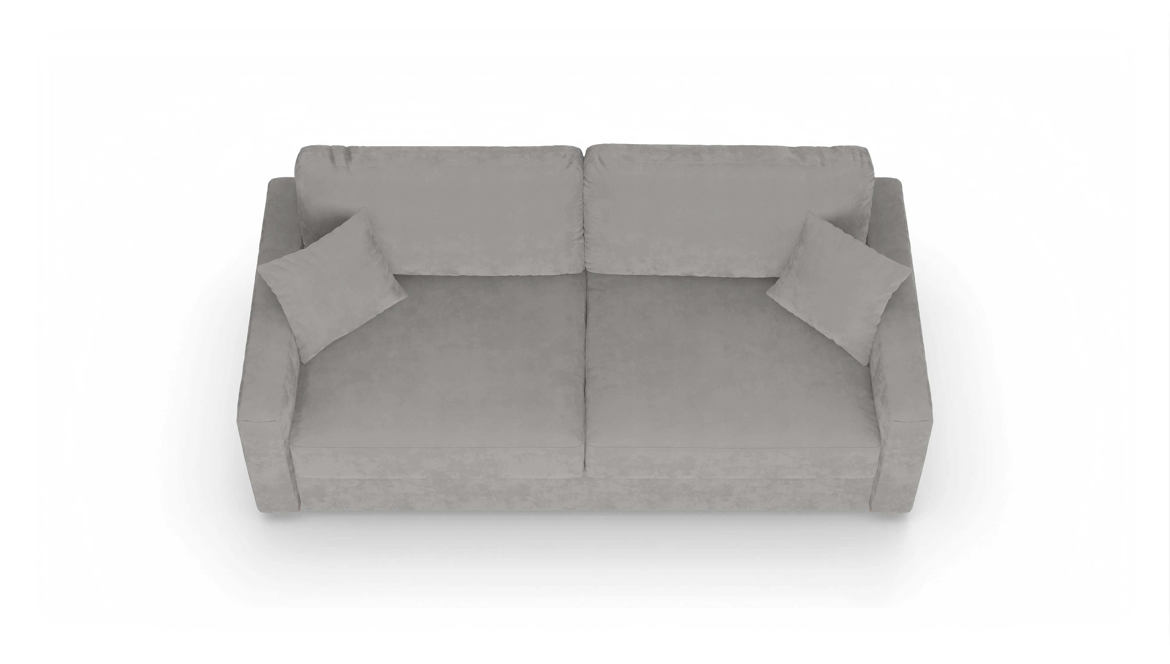 Ansicht des Produktes Christensen 4-Sitzer in Samt grau