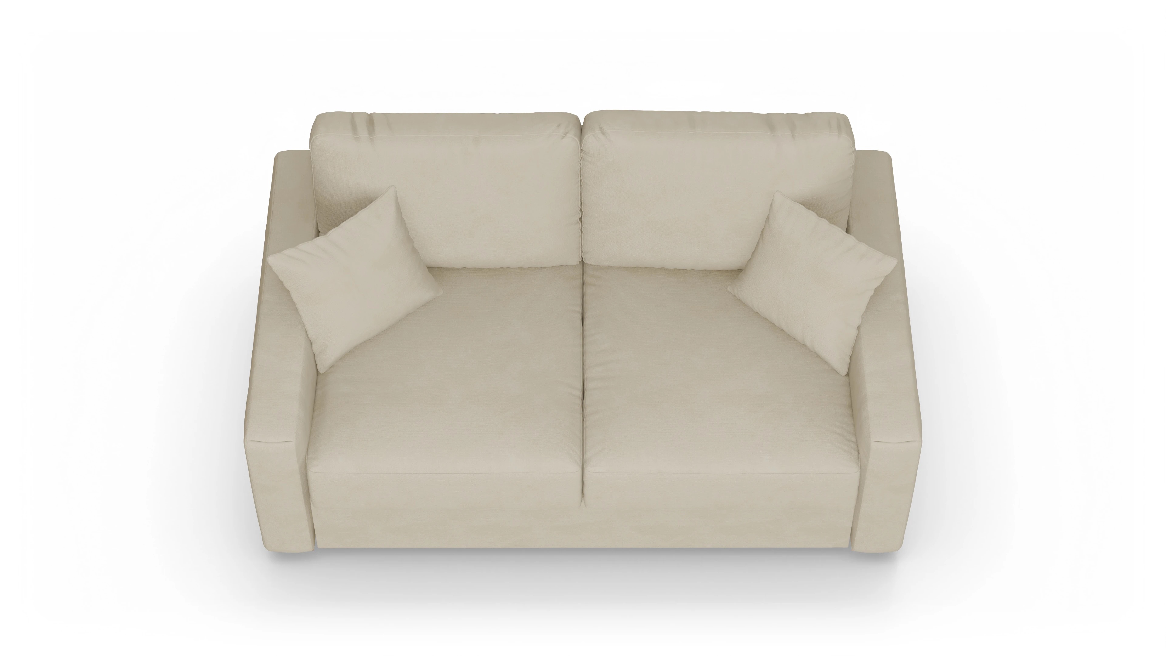 Ansicht des Produktes Christensen 2-Sitzer in Stoff beige