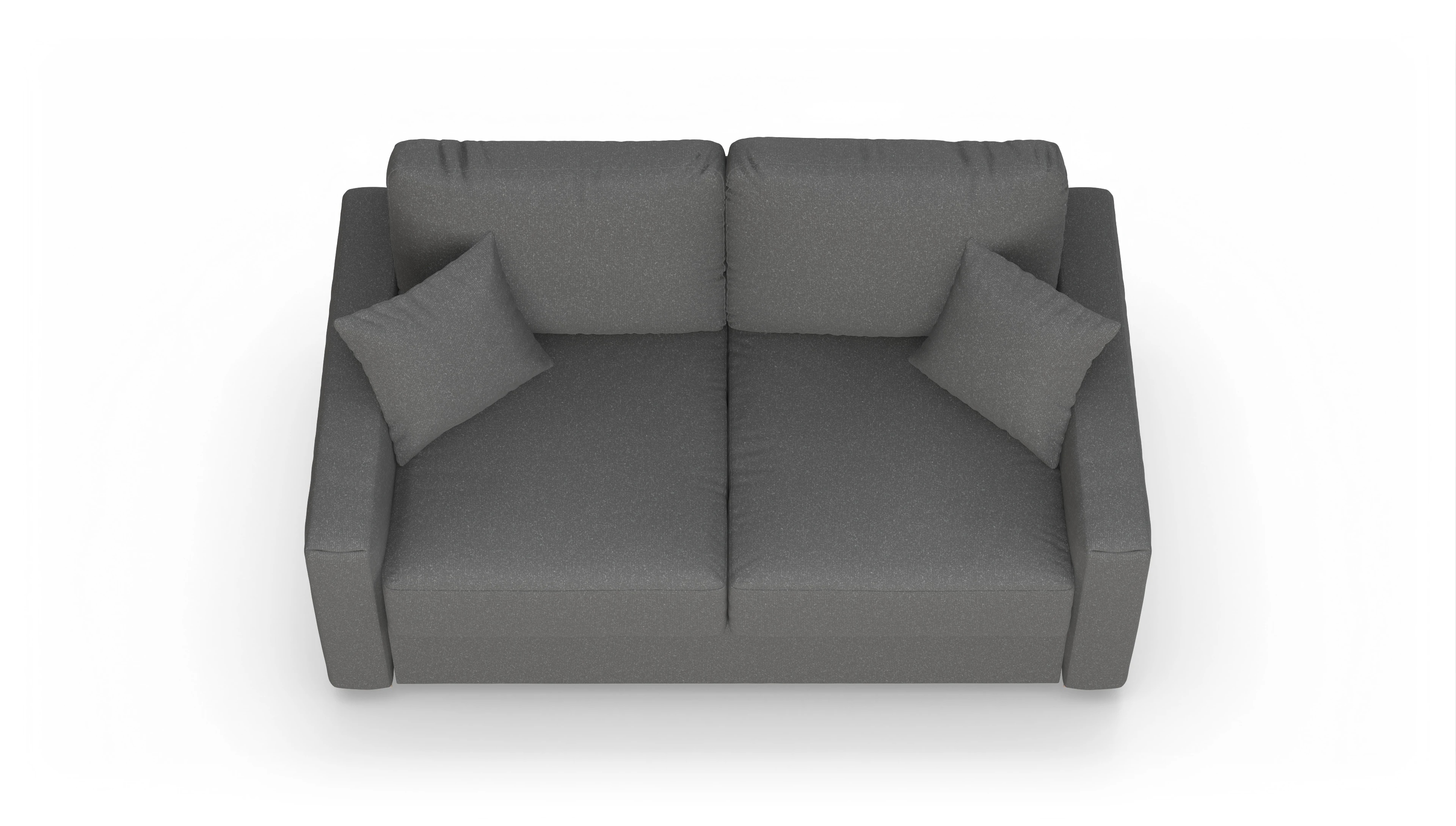 Ansicht des Produktes Christensen 2-Sitzer in Stoff grau