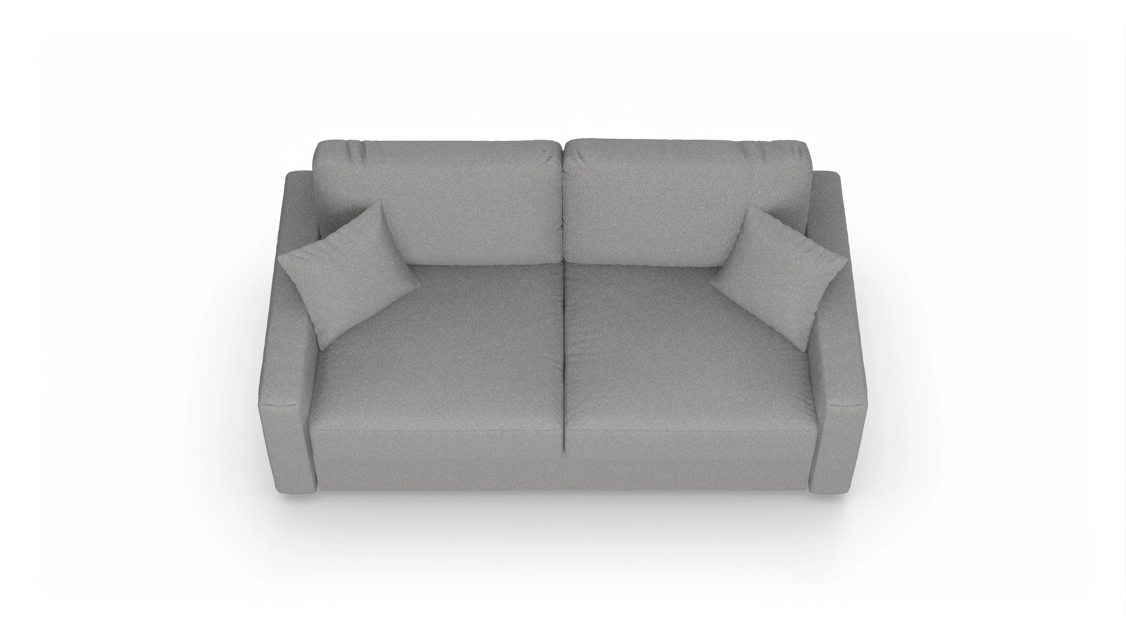 Ansicht des Produktes Christensen 3-Sitzer in Stoff grau