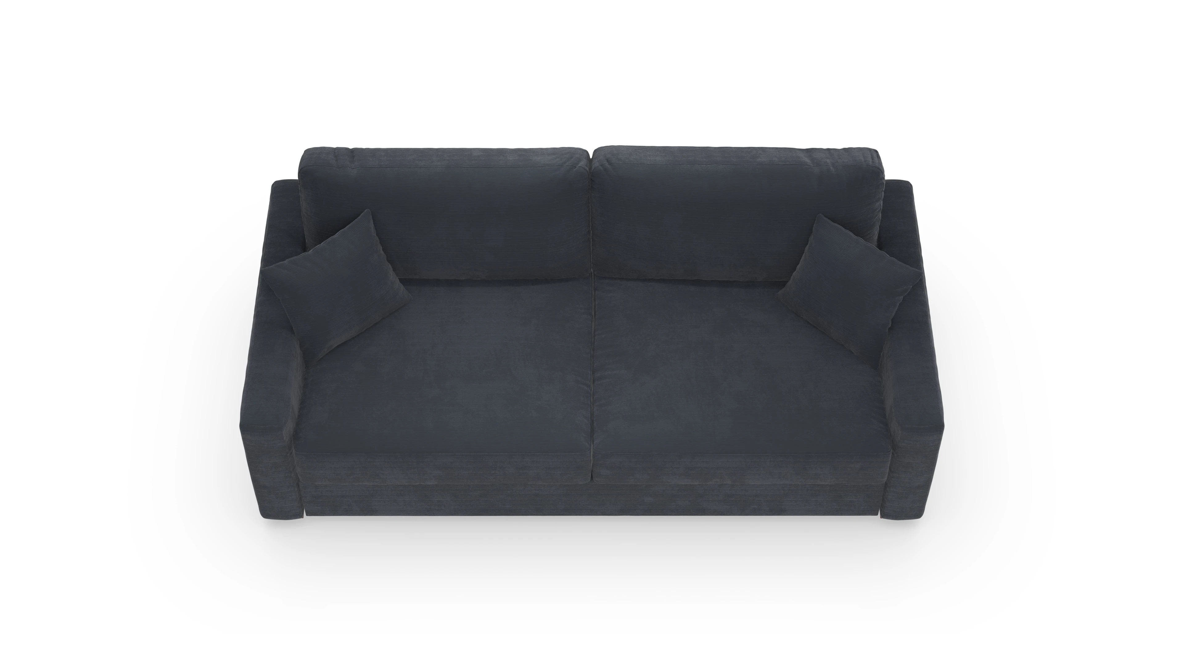 Ansicht des Produktes Christensen 4-Sitzer in Cord blau