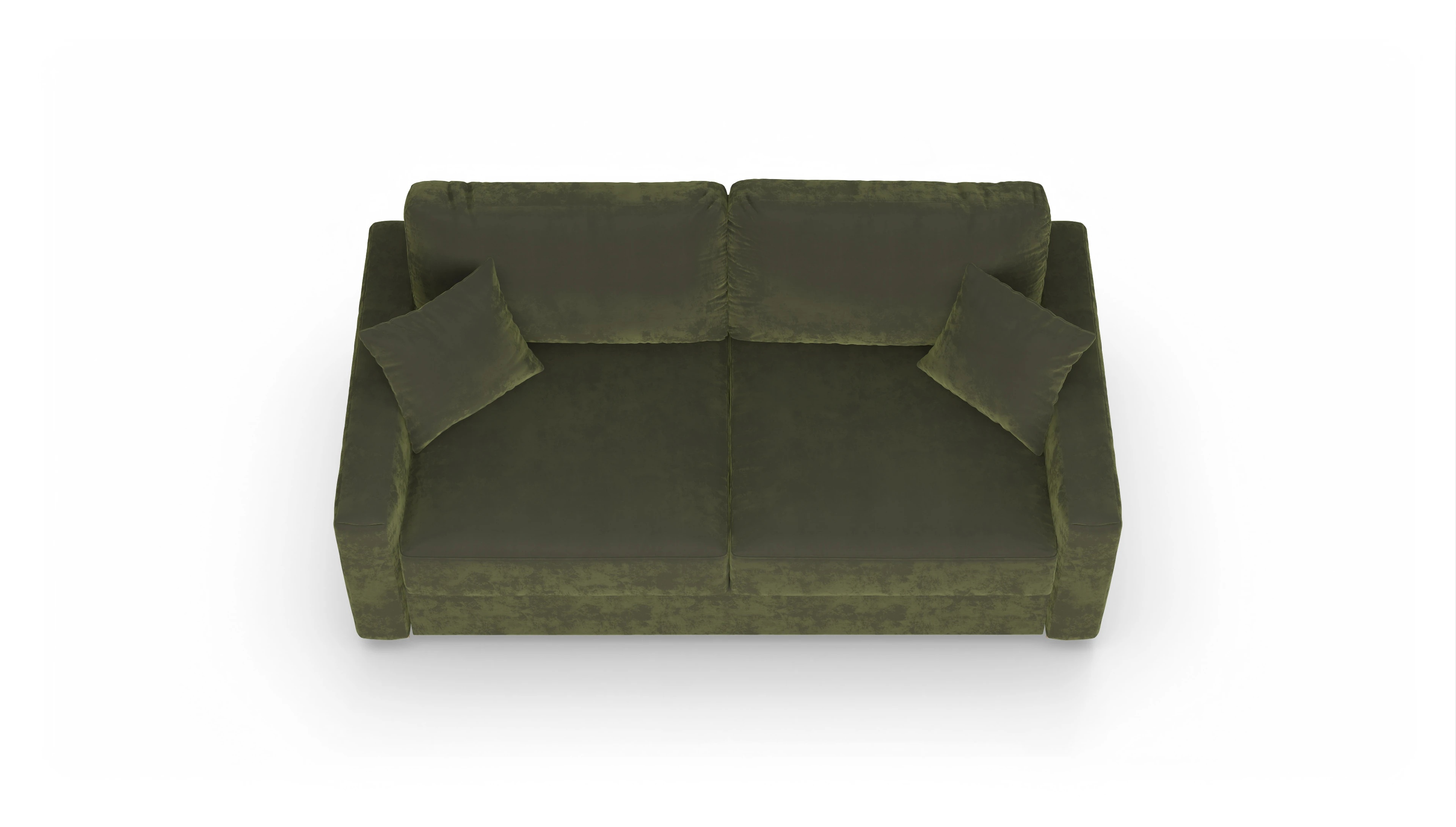 Ansicht des Produktes Christensen 3-Sitzer in Samt grün