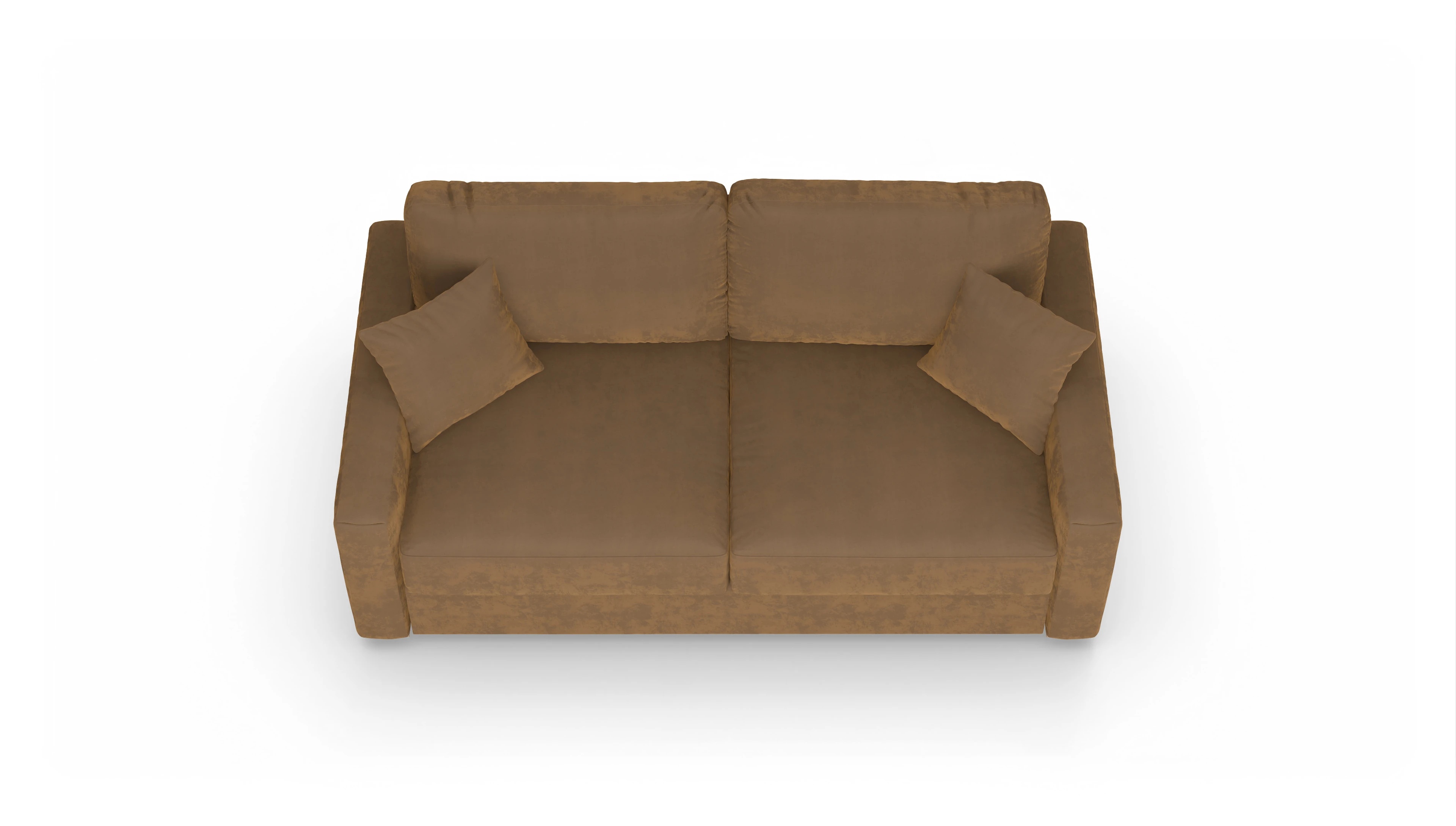 Ansicht des Produktes Christensen 3-Sitzer in Samt braun