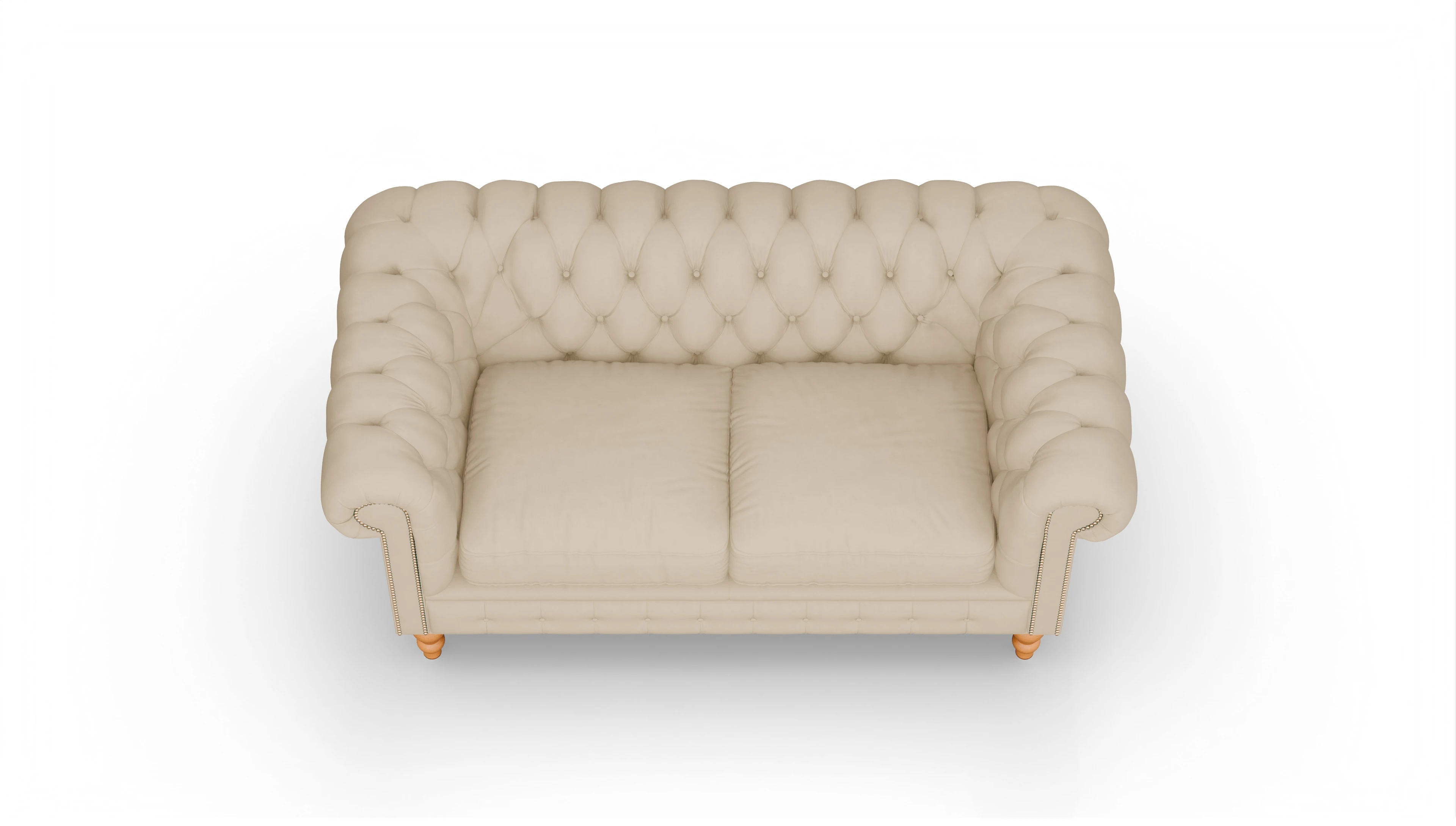 Ansicht des Produktes Russel 2,5-Sitzer in Leder beige