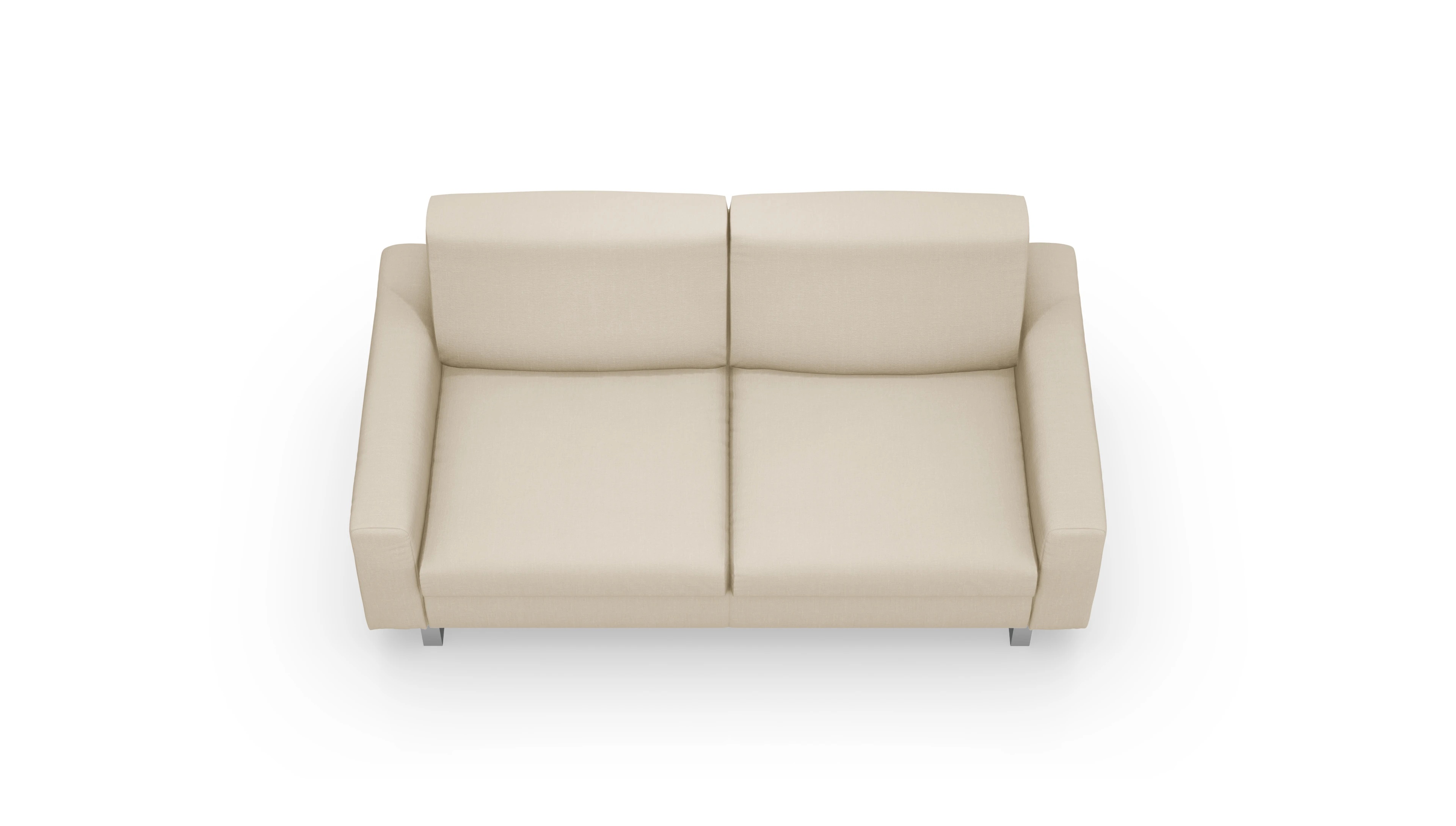 Schlafsofa Fontego Ansicht des Produktes Fontego 2,5-Sitzer in Stoff beige