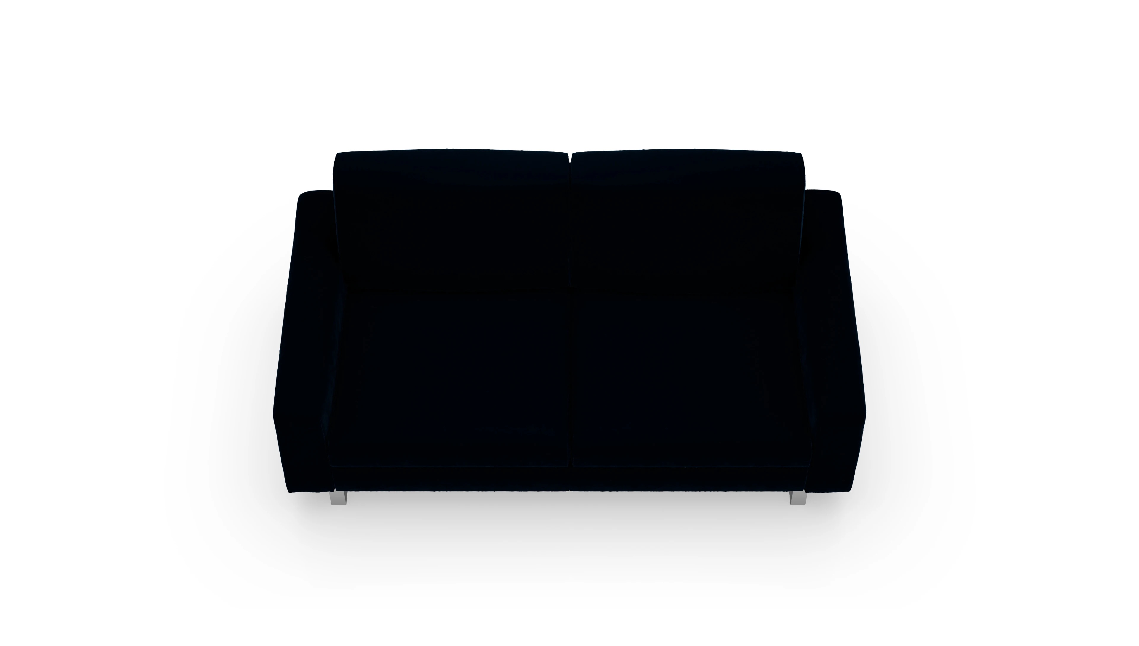Schlafsofa Fontego Ansicht des Produktes Fontego 2,5-Sitzer in Samt blau