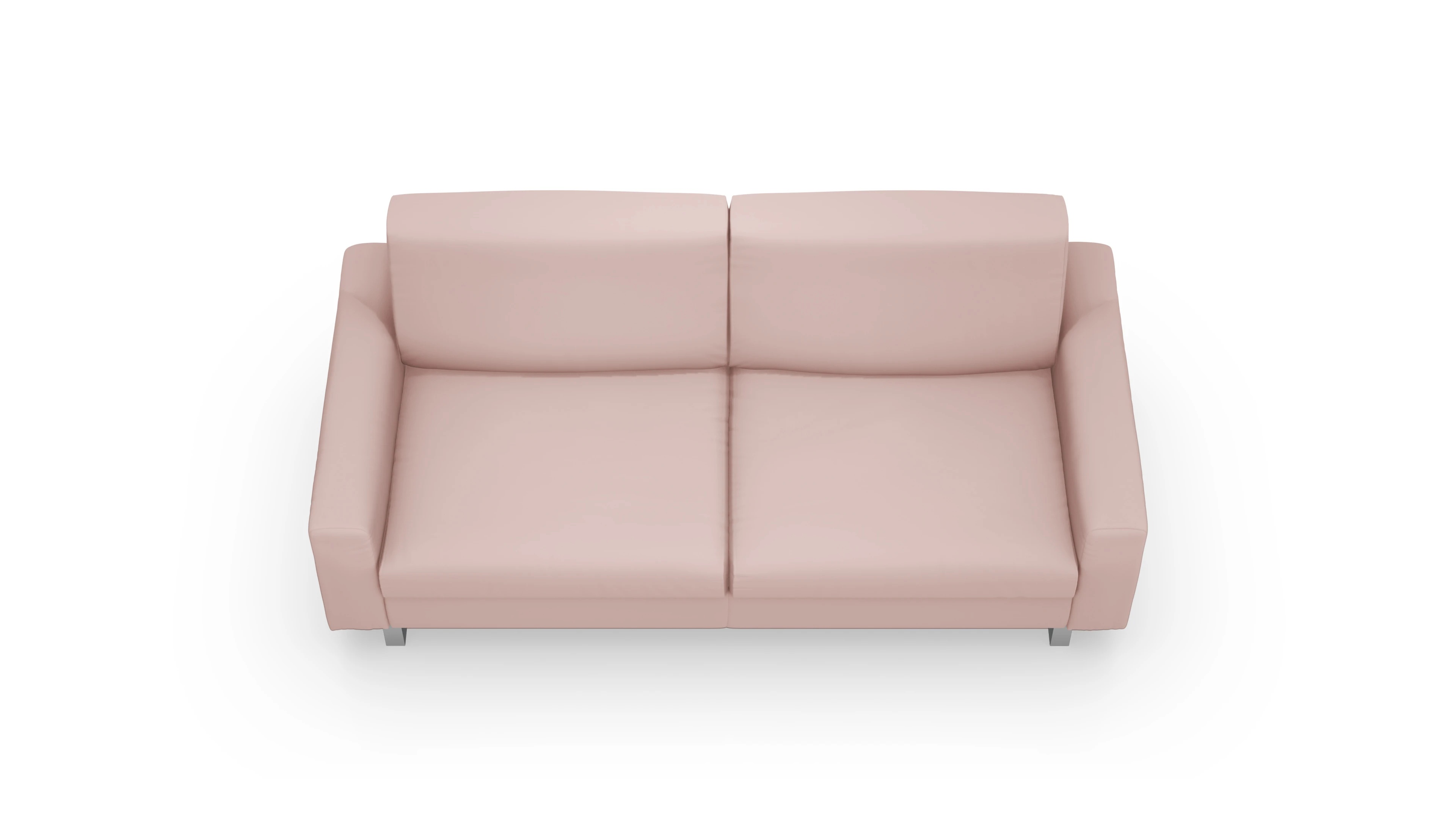 Schlafsofa Fontego Ansicht des Produktes Fontego 3-Sitzer in Samt rot