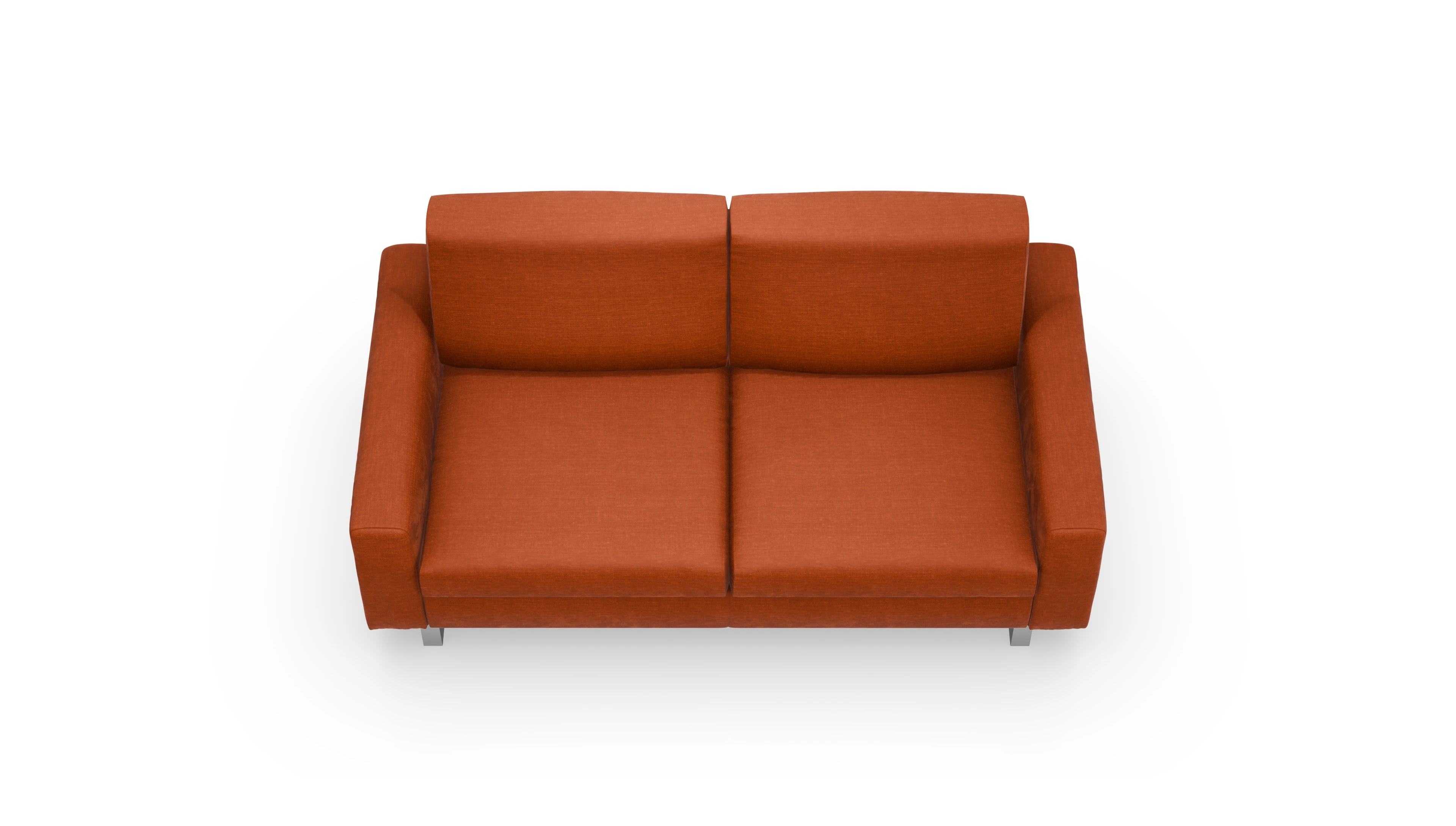 Ansicht des Produktes Fontego 2,5-Sitzer in Stoff orange