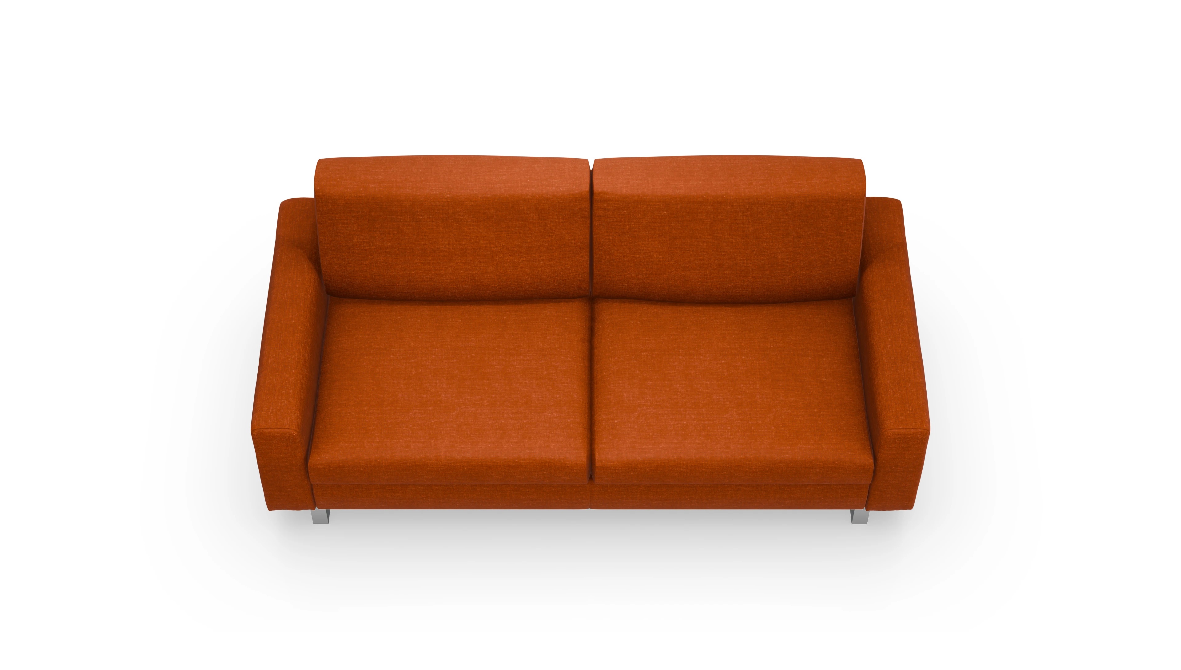 Ansicht des Produktes Fontego 3-Sitzer in Stoff orange