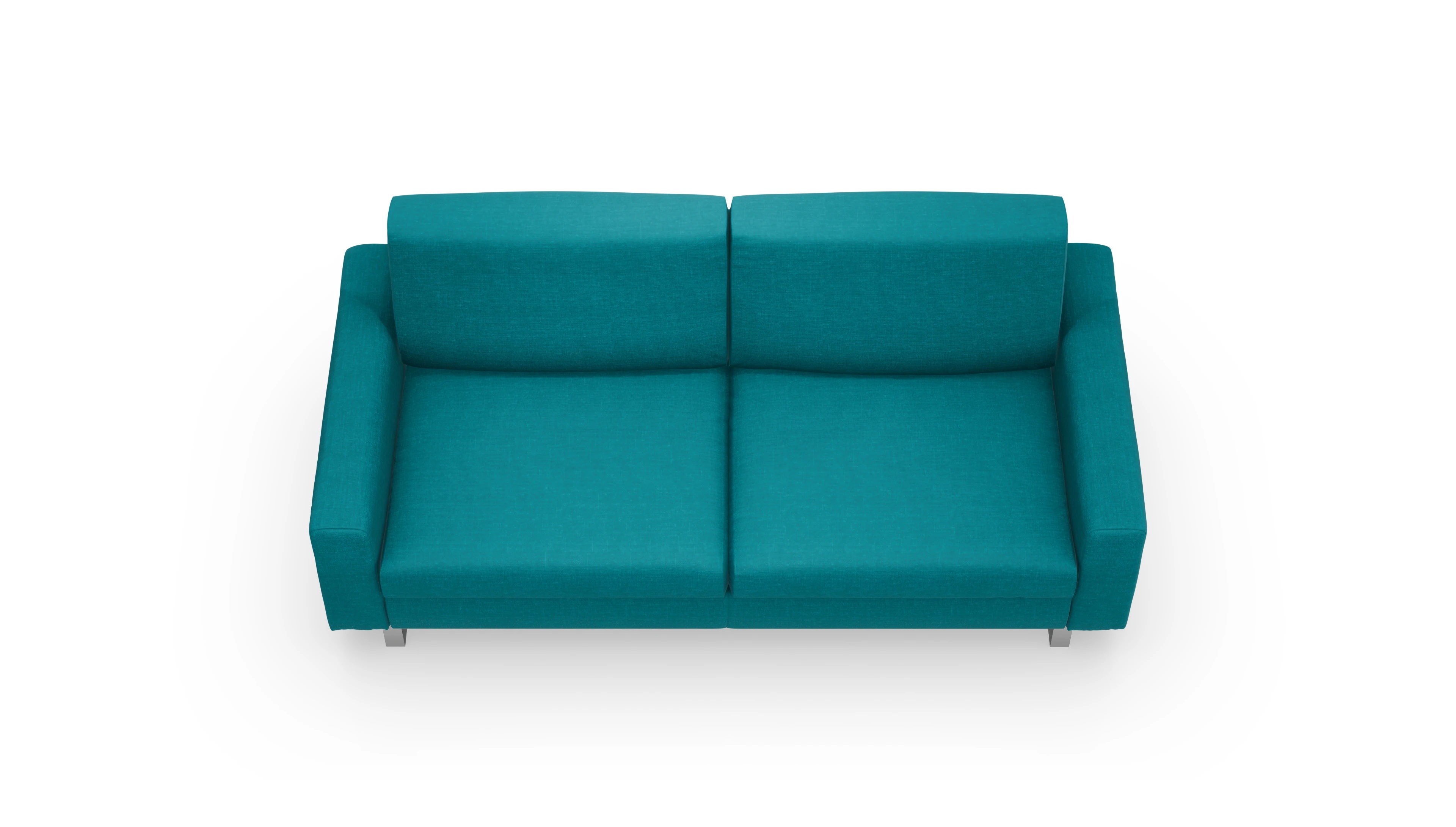 Ansicht des Produktes Fontego 3-Sitzer in Stoff blau