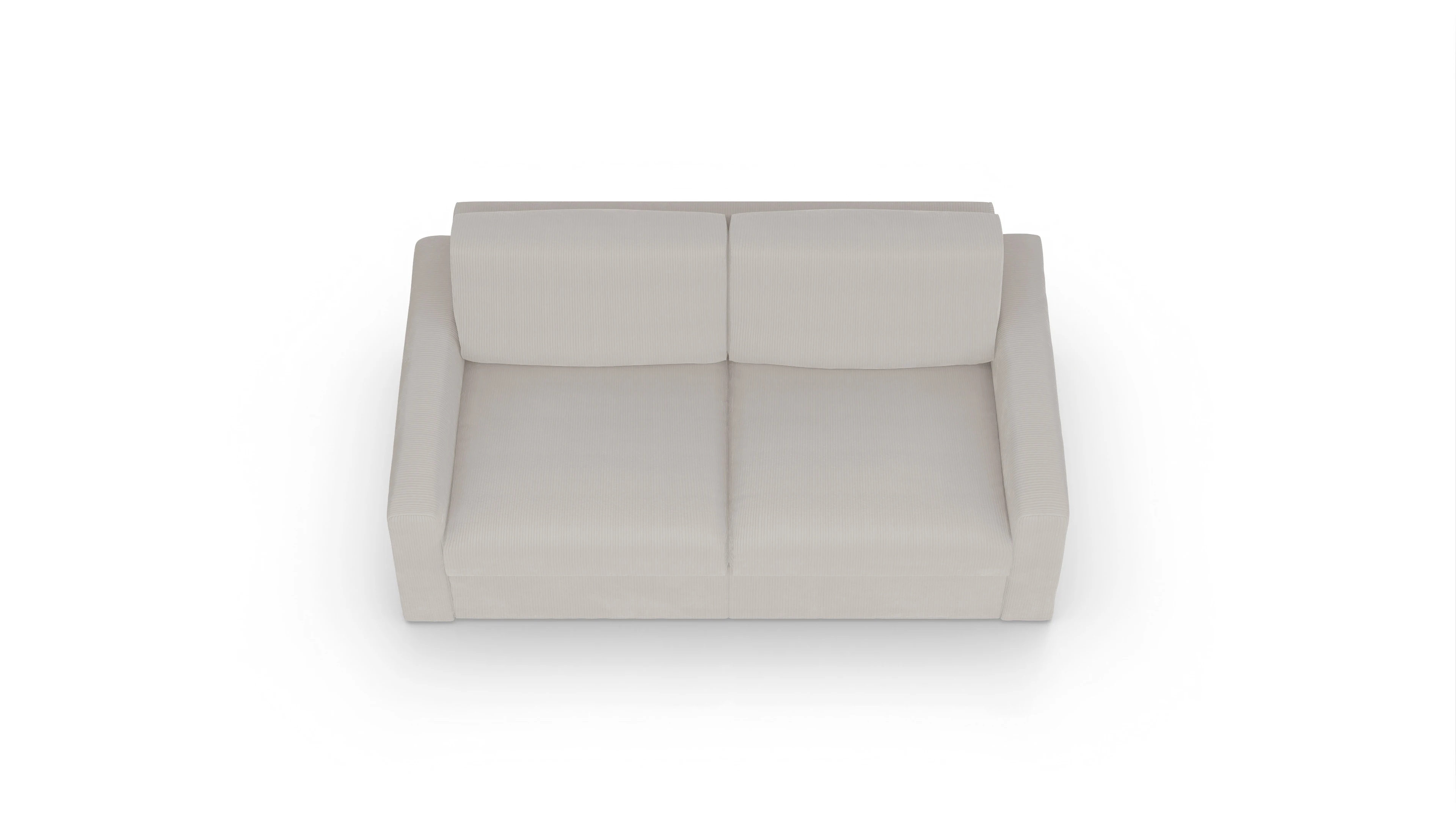 Ansicht des Produktes Vinanti 2-Sitzer in Cord weiß