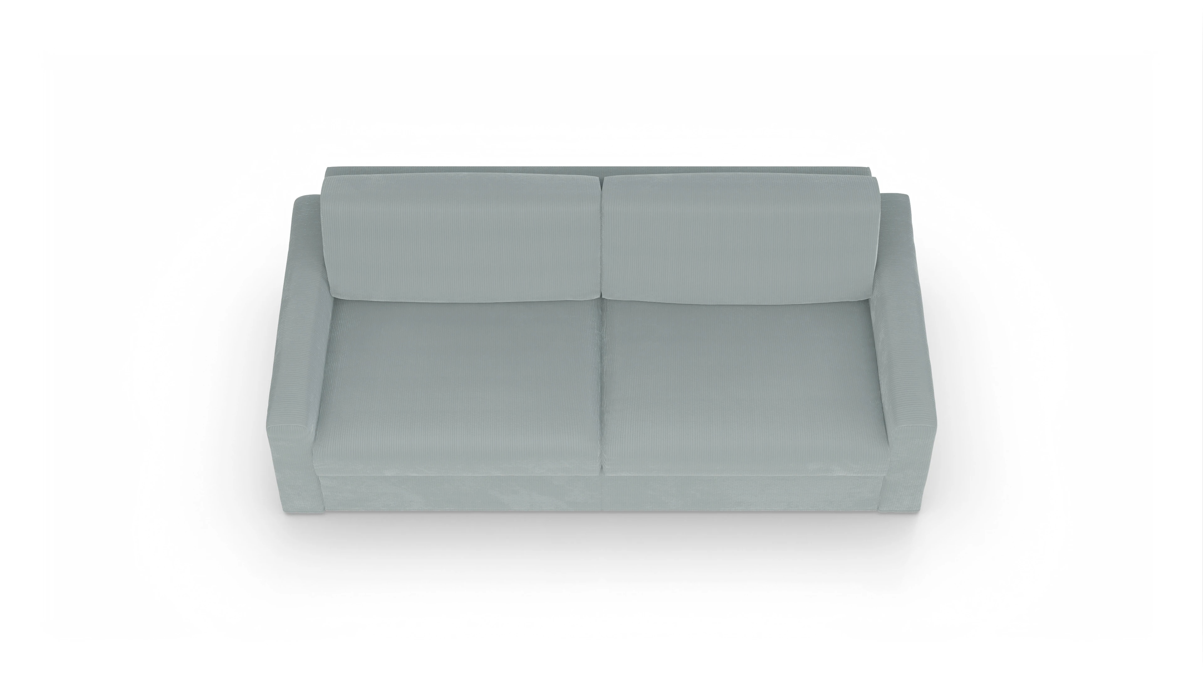 Ansicht des Produktes Vinanti 3-Sitzer in Cord blau