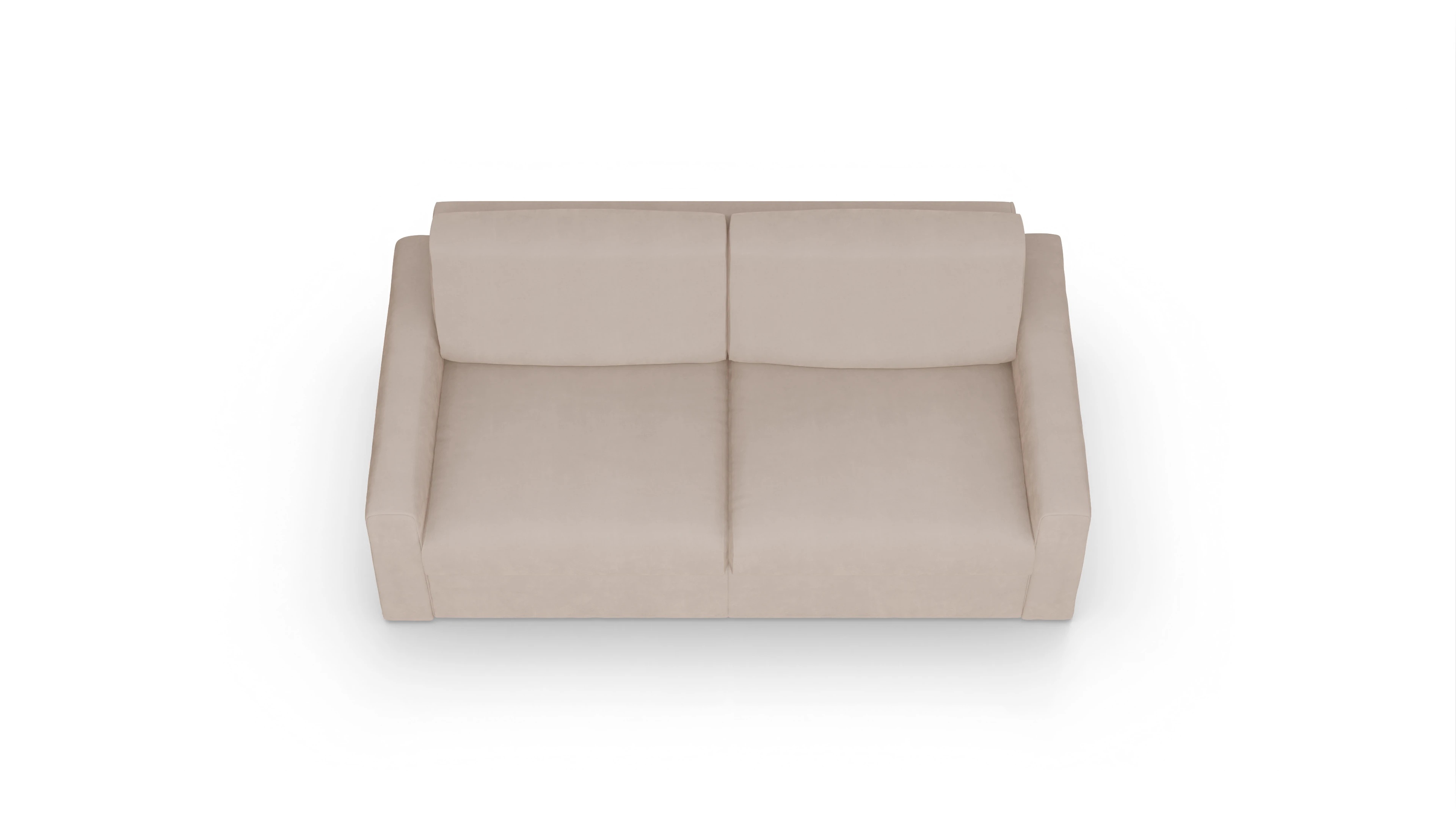 Ansicht des Produktes Vinanti 2,5-Sitzer in Samt beige