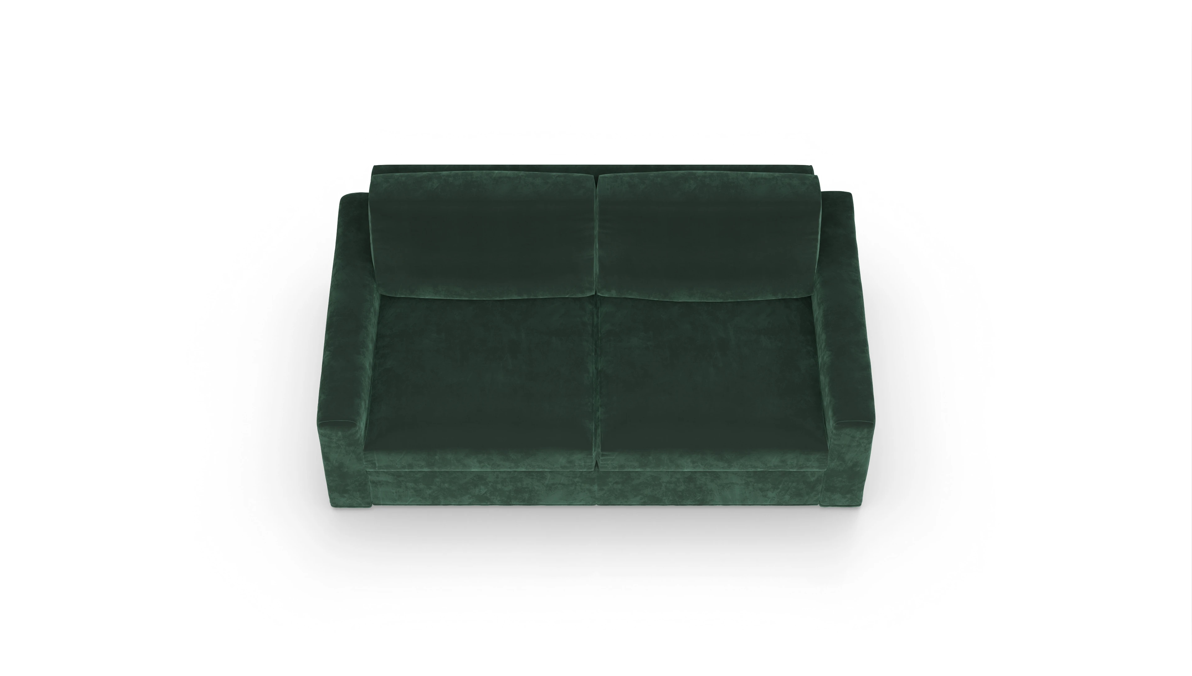 Ansicht des Produktes Vinanti 2-Sitzer in Samt grün